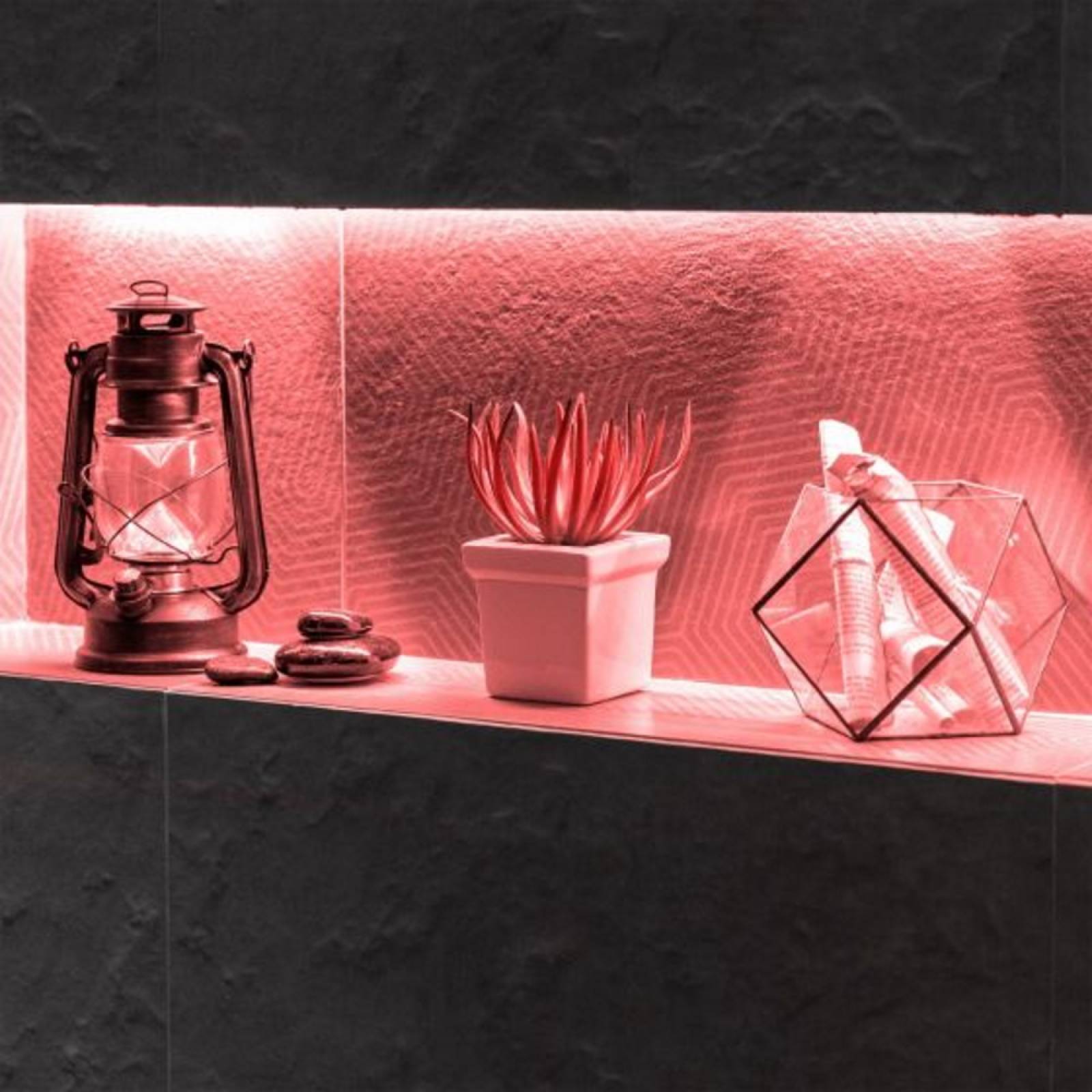 Juego De 2 Mini Lamparas LED RGB Con Control Remoto Steren