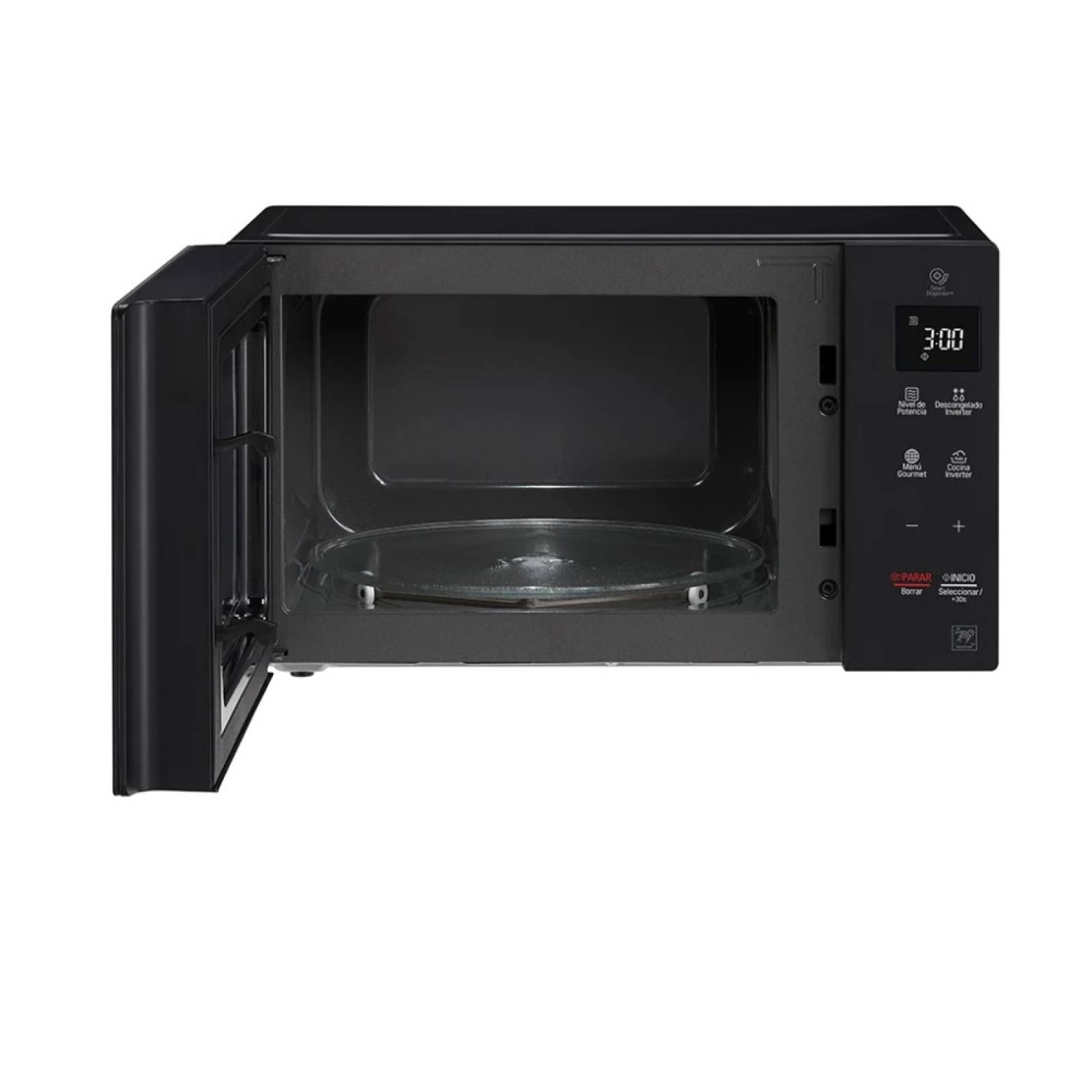 Microondas Neochef 1.5 Pies Cúbicos Negro MS1536GIS Lg.