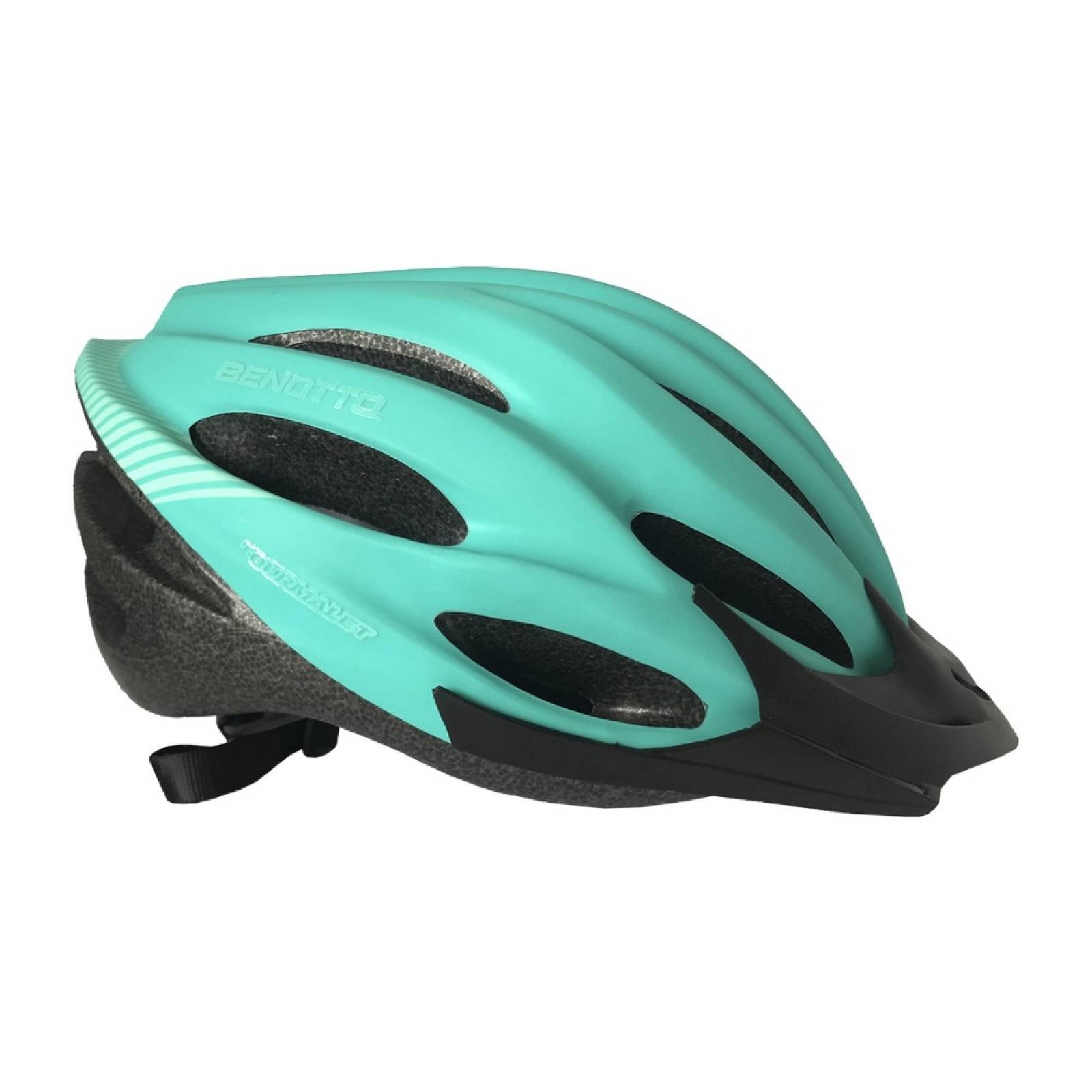 Casco Bicicleta Mtb Hw-1 Tourmalet Aqua Talla L Benotto