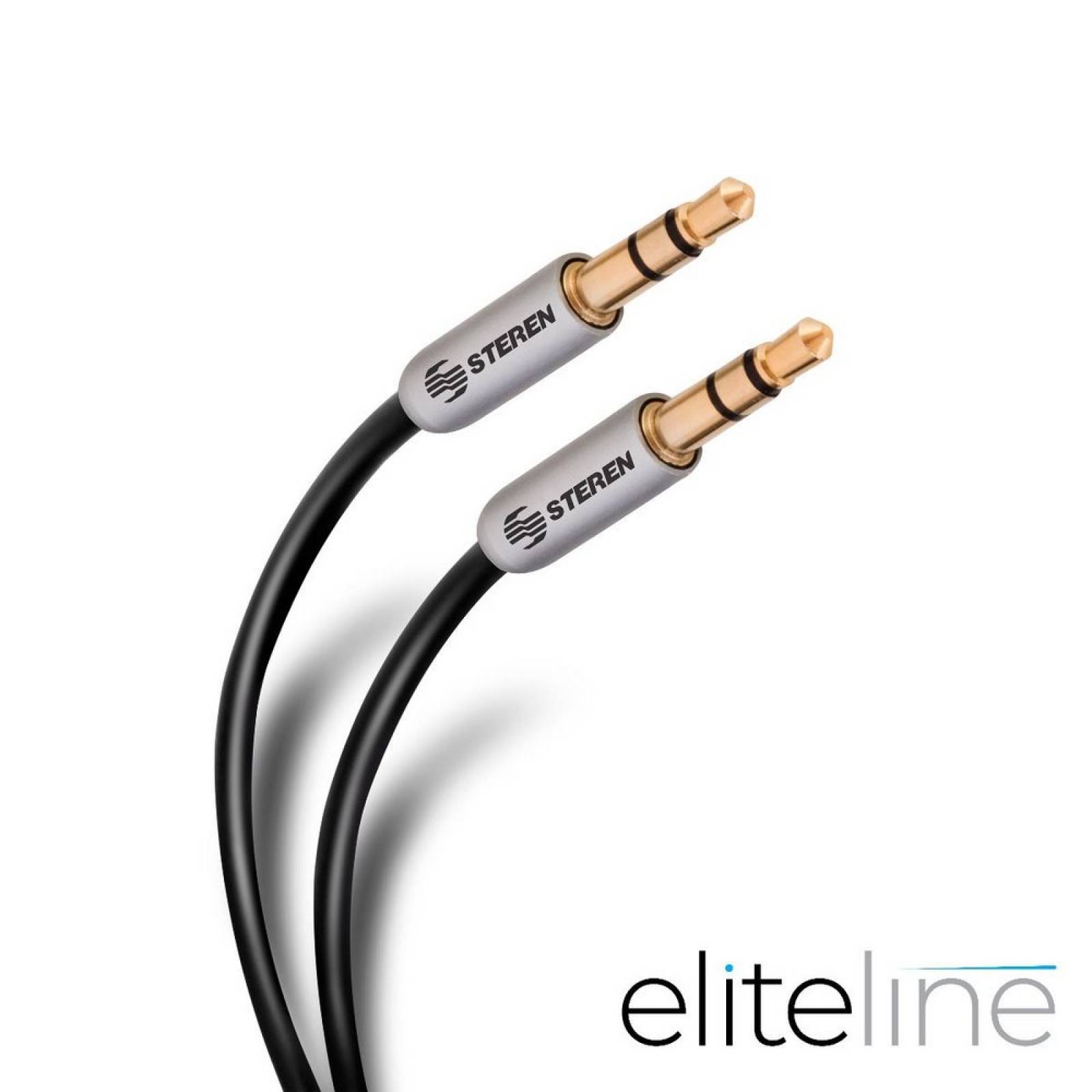 Cable Auxiliar Ultra Delgado Plug A Plug 3.5mm 3.6m Steren