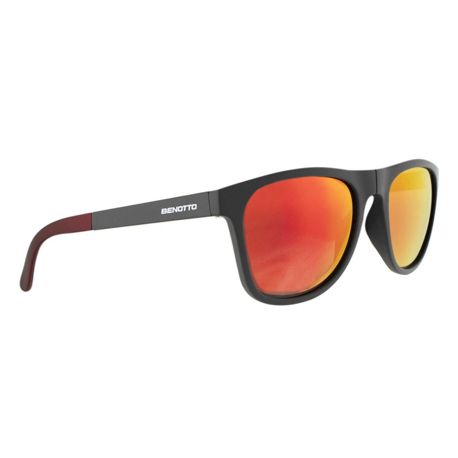 Lentes Negro/Rojo Mica Rojo Protección Anti UV Benotto