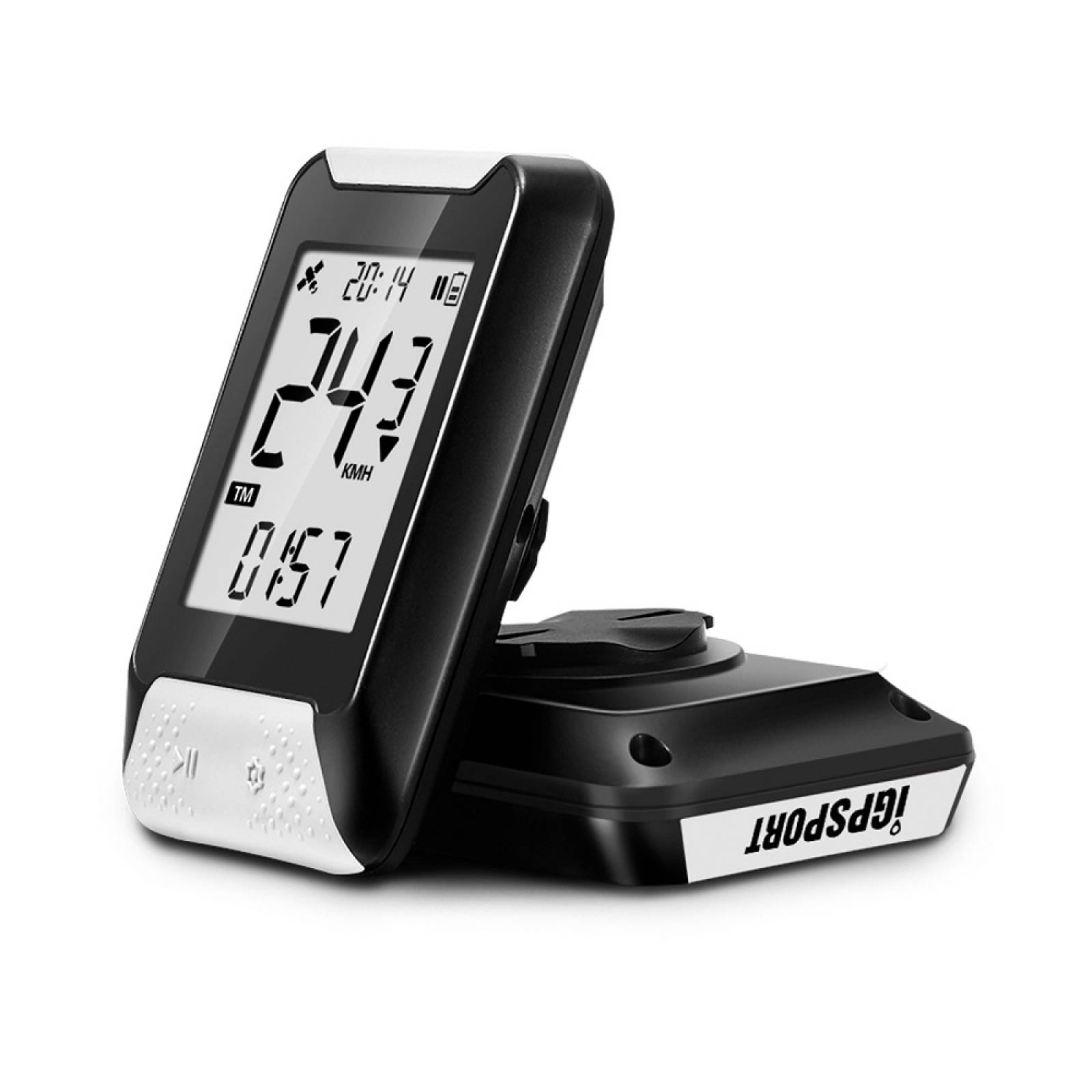 Ciclocomputadora Negro/Gris iGS130S Impermeable iGPSPORT