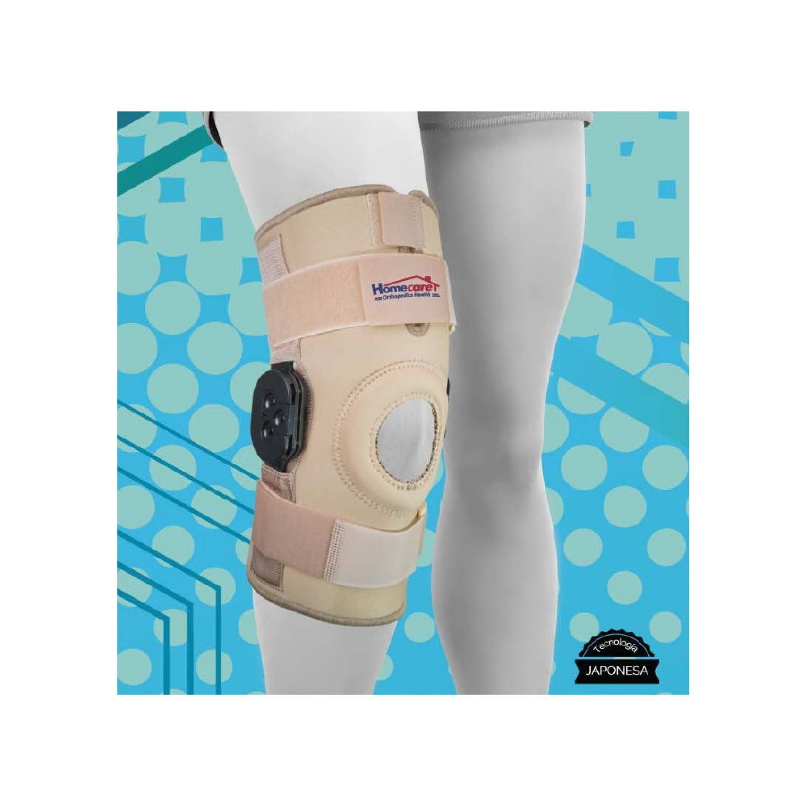 Rodillera Mecánica Graduable Neopreno Abierta Homecare