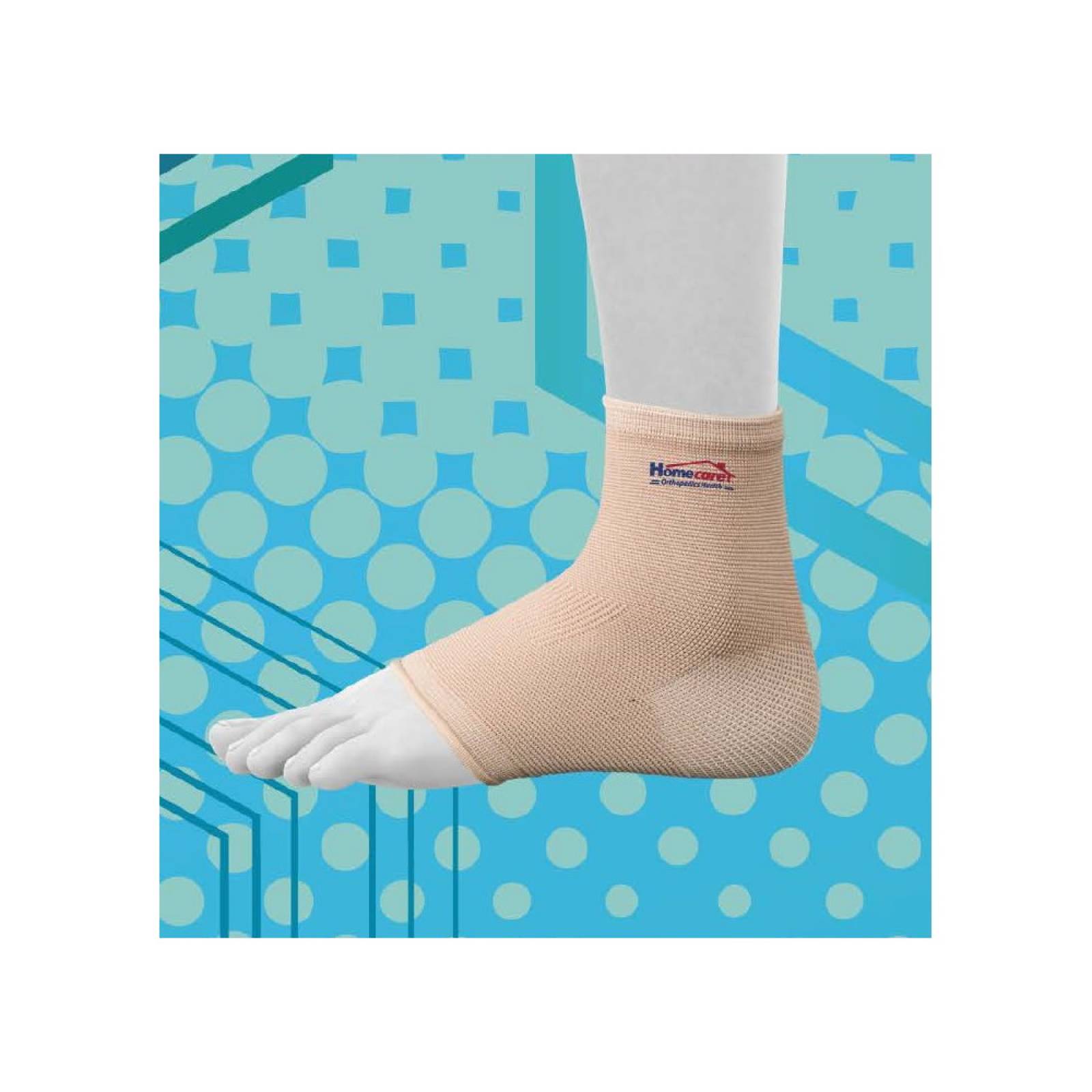 Tobillera Elástica Ajustable Neopreno Compresión Homecare