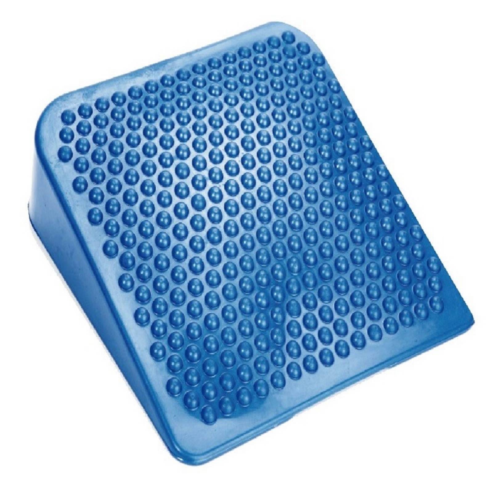 Asiento Tipo Cuña Comodo Facil Uso Inflable Azul Benesta