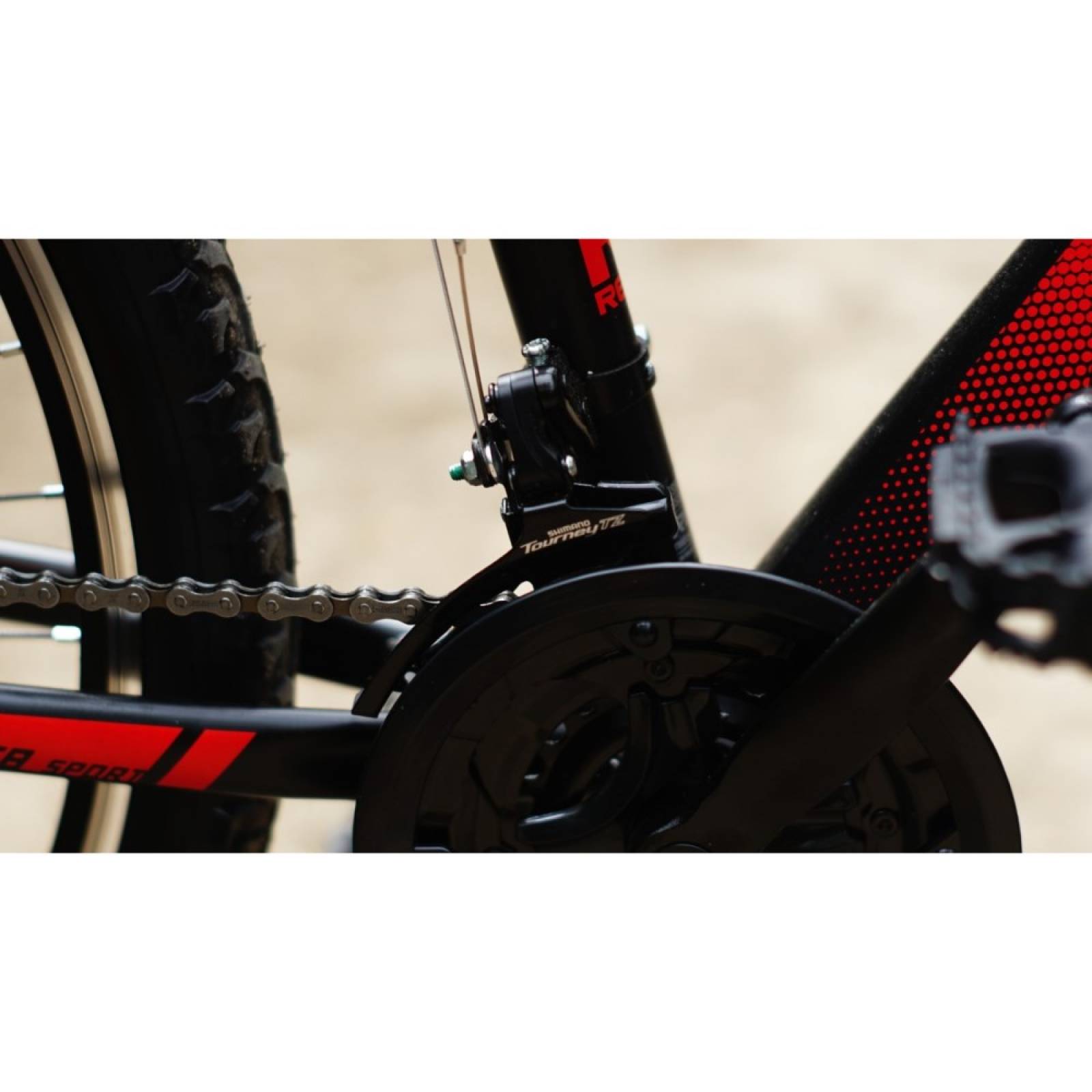 Bicicleta Montaña Black Mtb Sport 26" CH Negro Reid Bikes