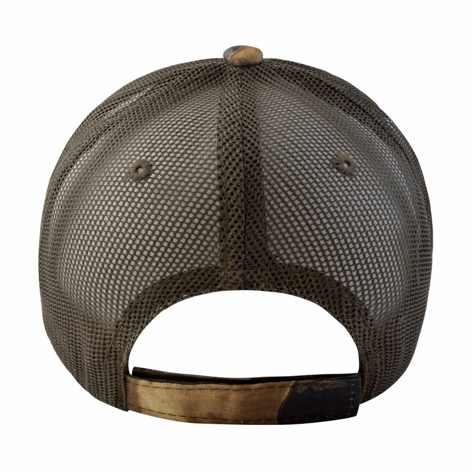 Gorra Cuernos Café Camuflaje C/Ajustador Velcro Wallis