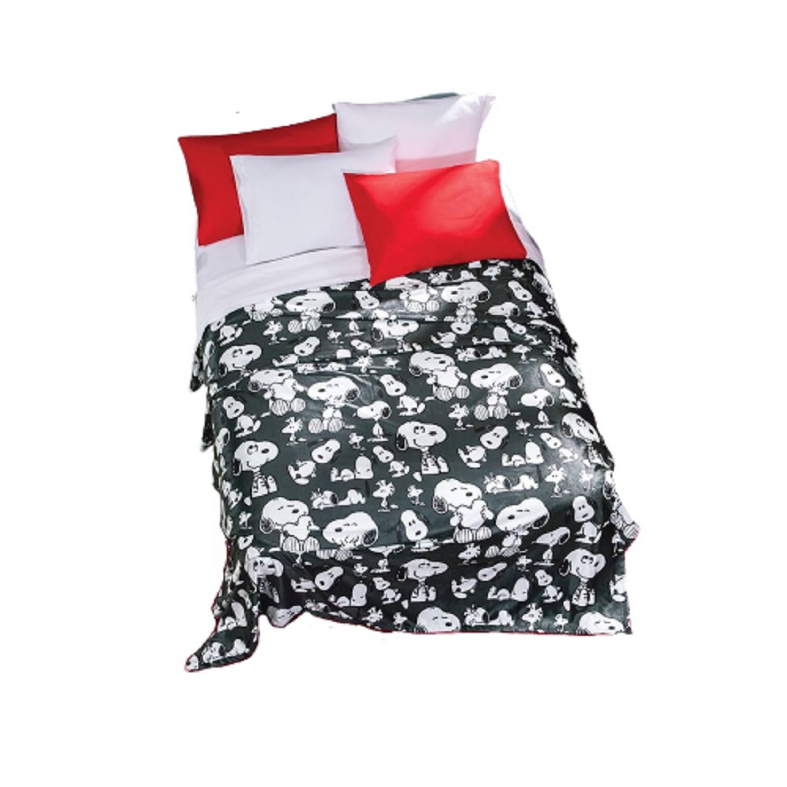 Cobertor Individual Ultrasuave Snoopy Poliester Concord