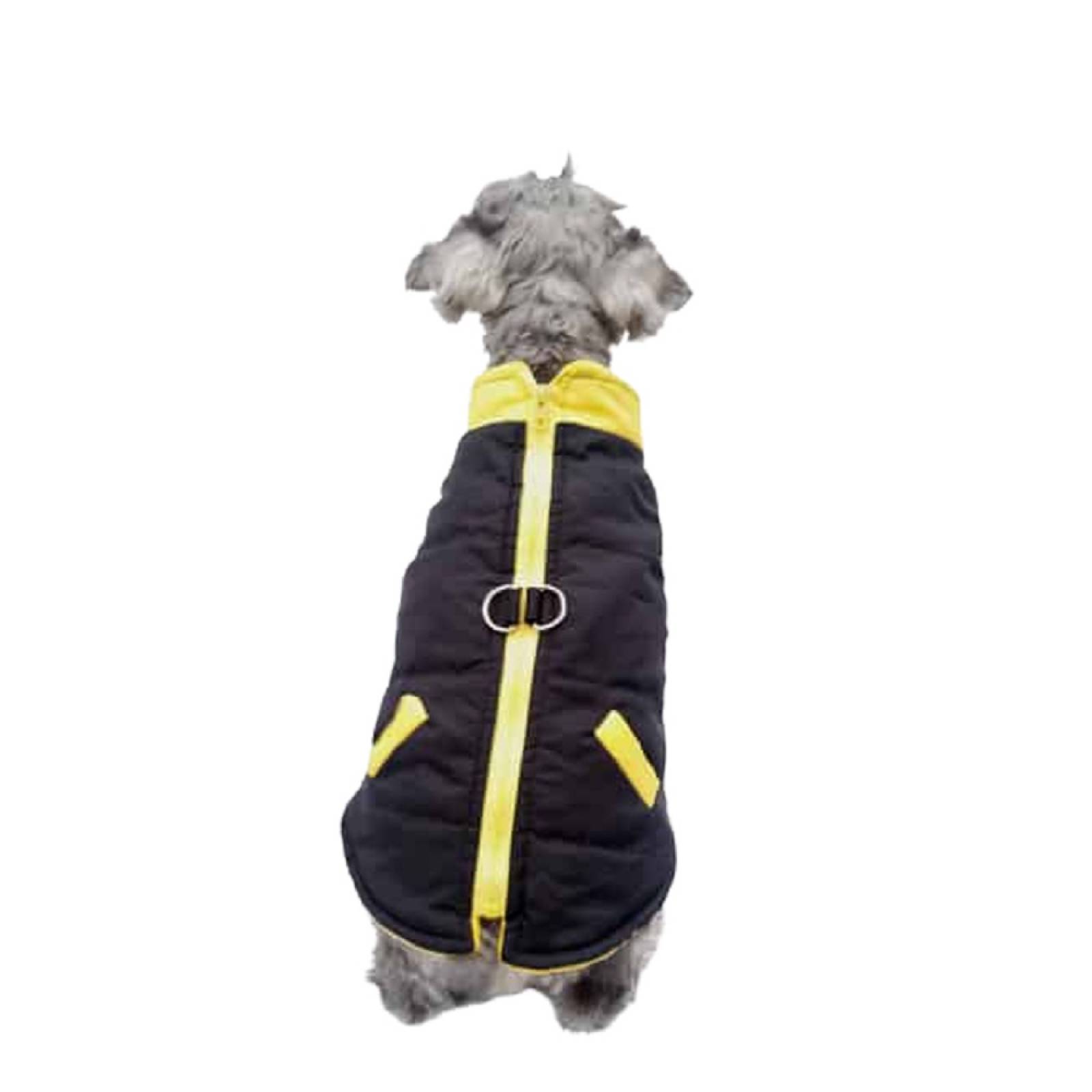 Chaleco Deportivo P/Perro Amarillo/Negro Talla 7 Pet Pals