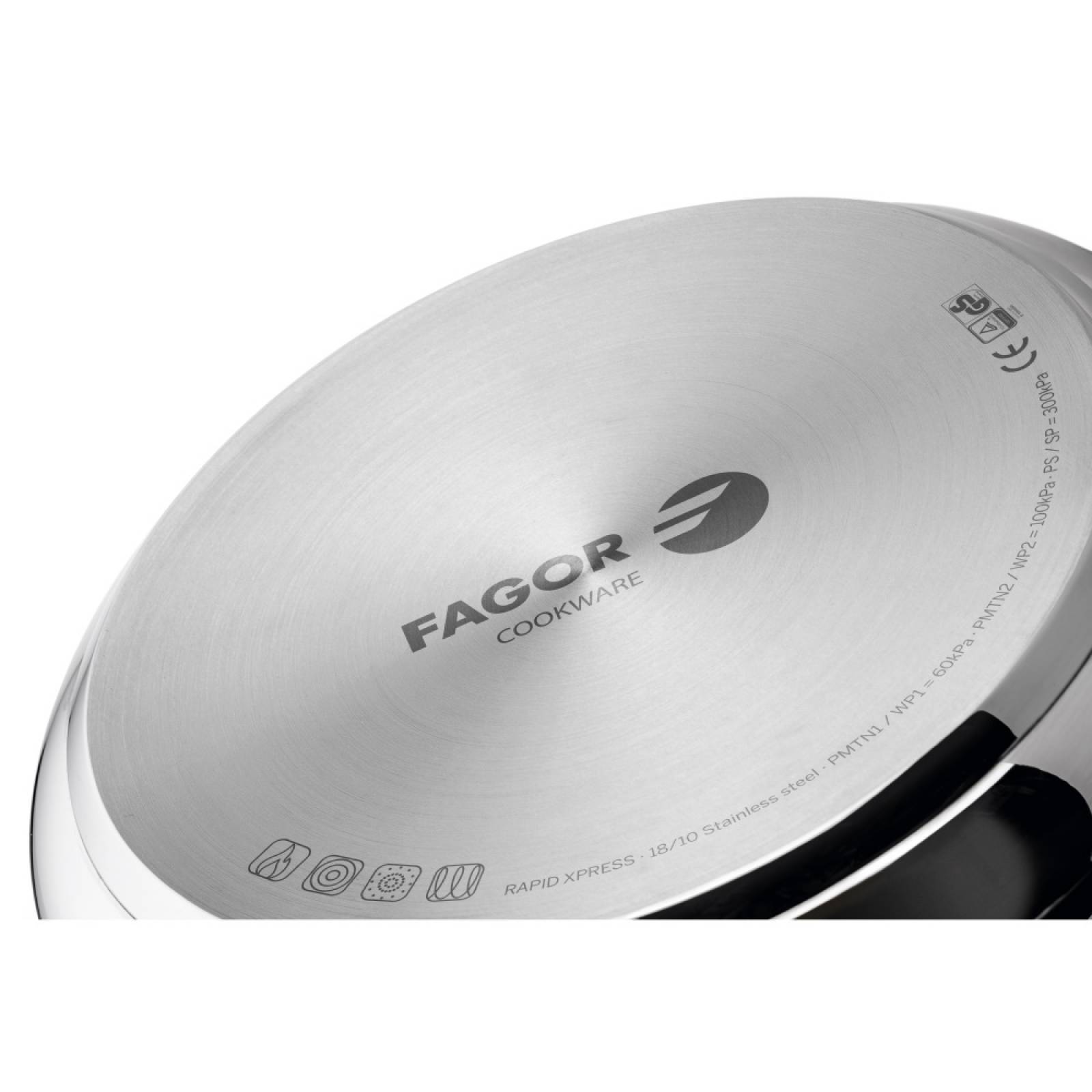 Olla Presión RAPID Xpress 7.5 L Acero Inoxidable Fagor