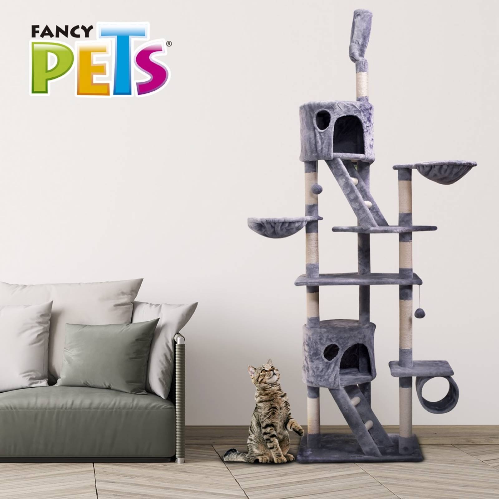 Mueble Ankara Resistente Para Gato 240 Cm Fancy Pets