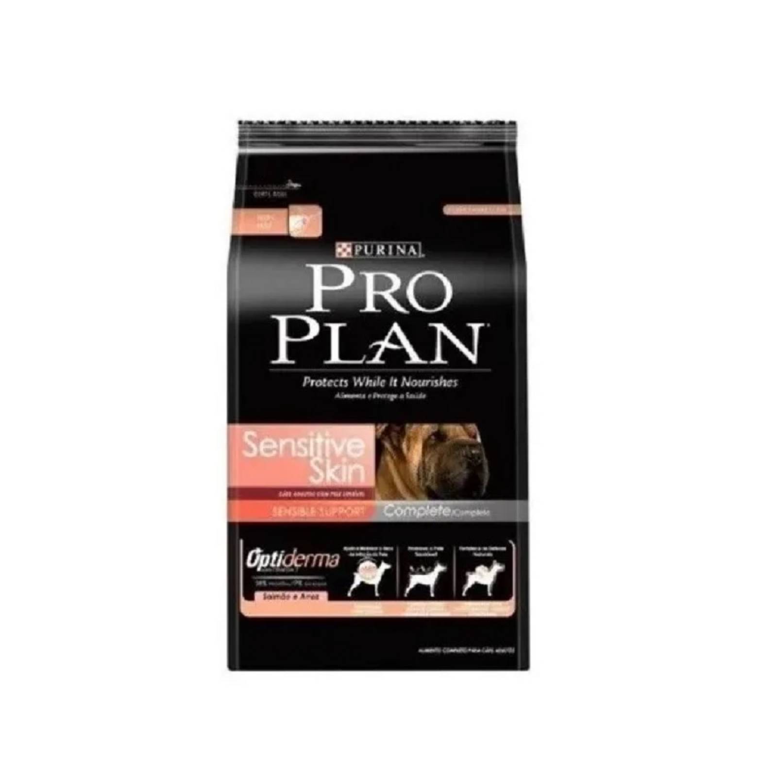 Alimento Purina Adulto Complete Sensitive Salmón 3kg Proplan