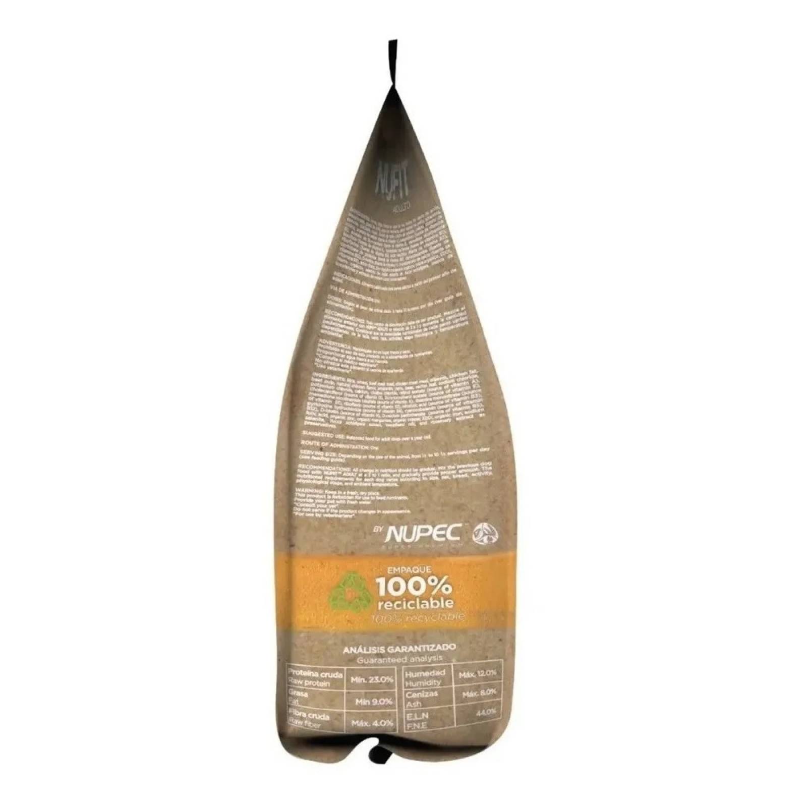 Alimento Croqueta Perro Adulto 2 Kg Premium Nufit By Nupec