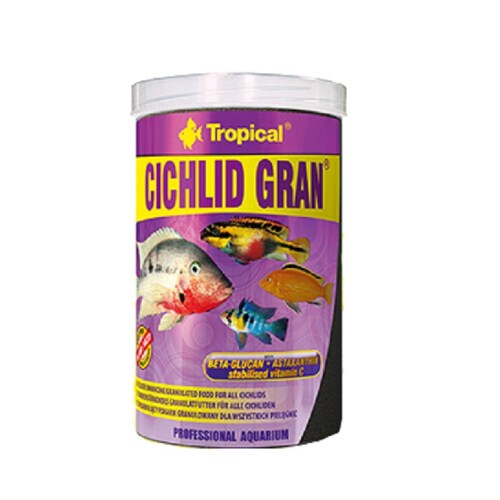 Alimento Cichlid Granulat P/Cíclidos Malaui 55G Tropical
