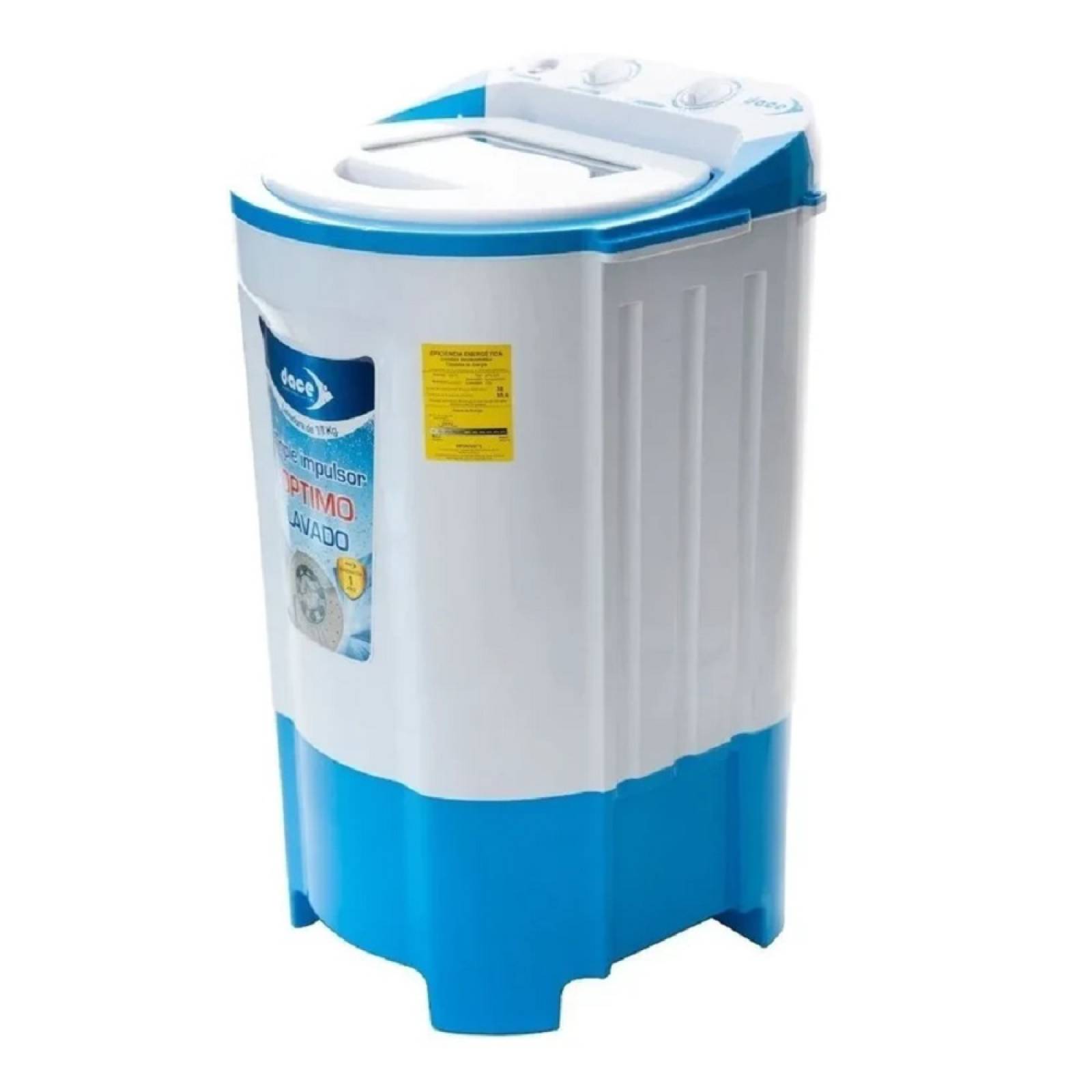 Lavadora Semiautomatica 11 Kilos Color Blanco Dace.