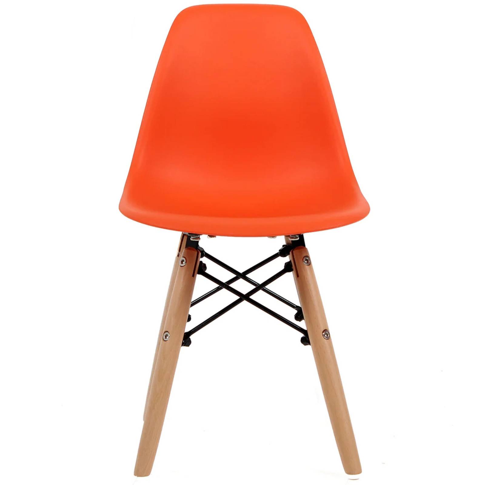 Set 6 Sillas Eames Infantil Polipropileno Naranja Stolmx