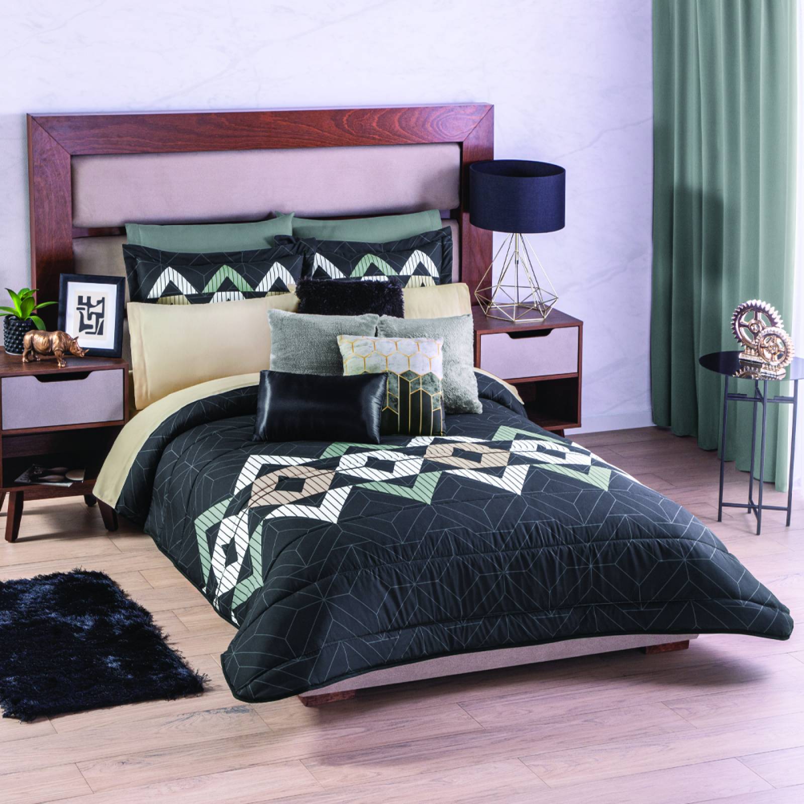 Edredón Magnus 2V King Size C/ Fundas Colchas Concord