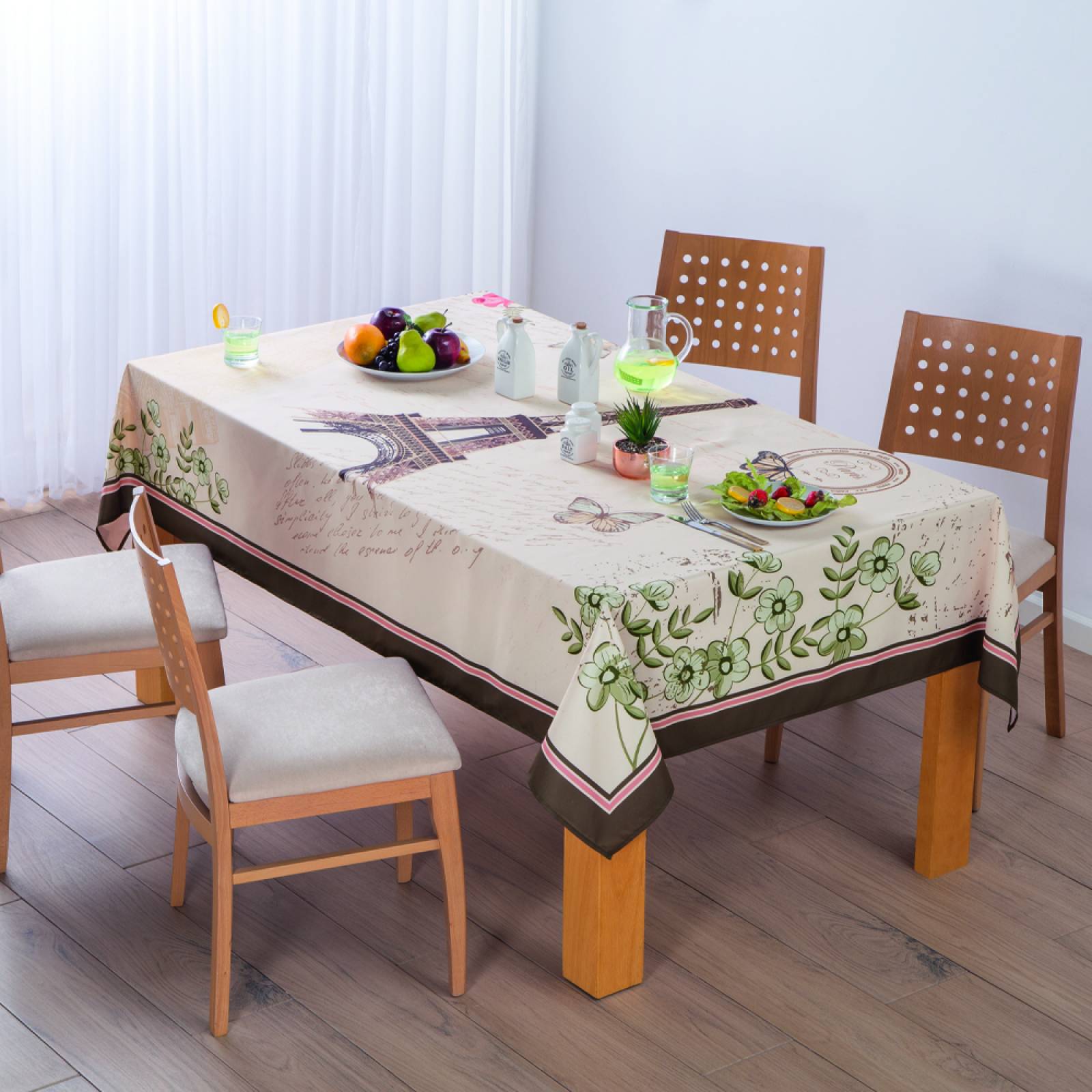 Mantel Mesa Rectangular Eiffel Estándar Colchas Concord