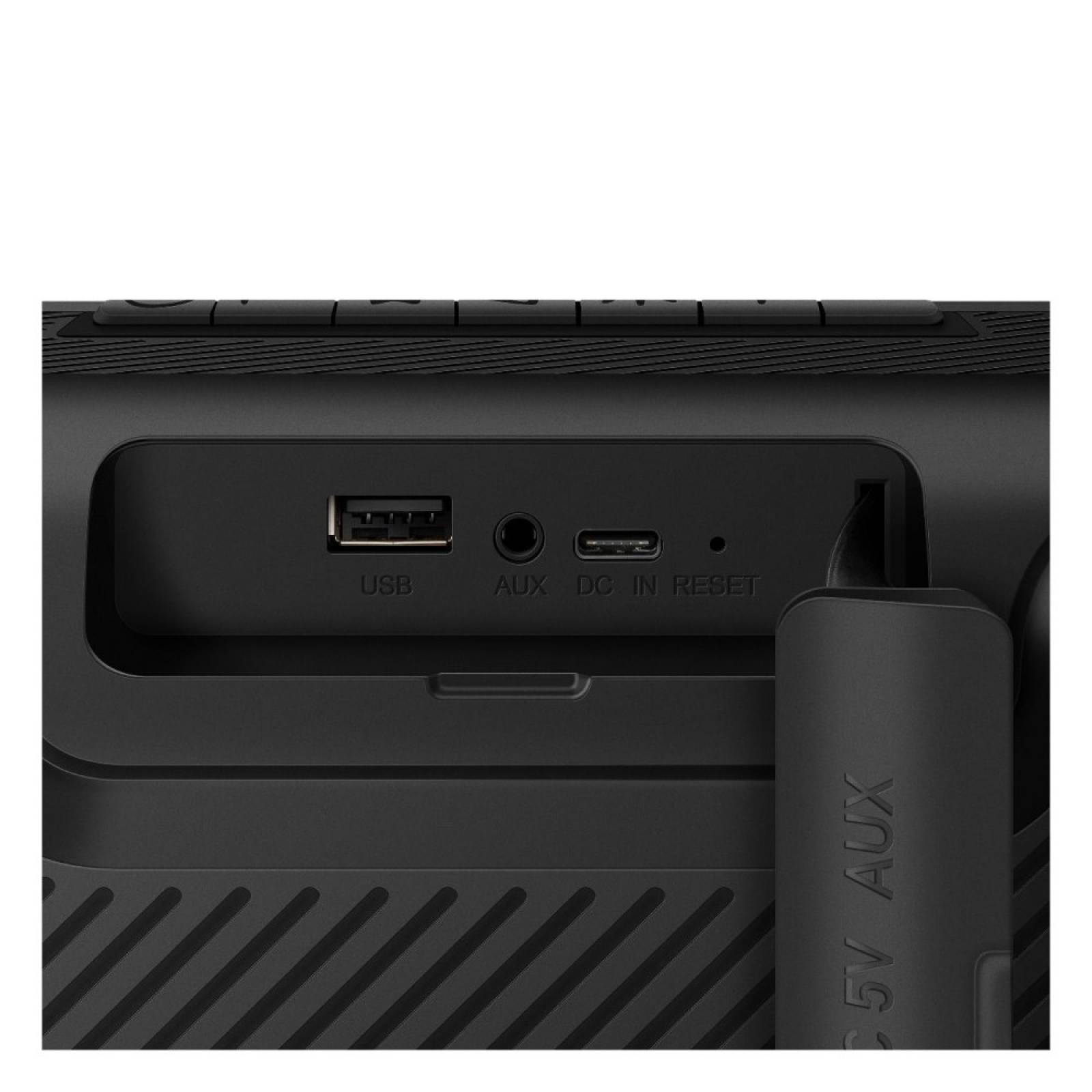 Bocina Bluetooth TWS Boom Box 300 W PMPO Negro Steren