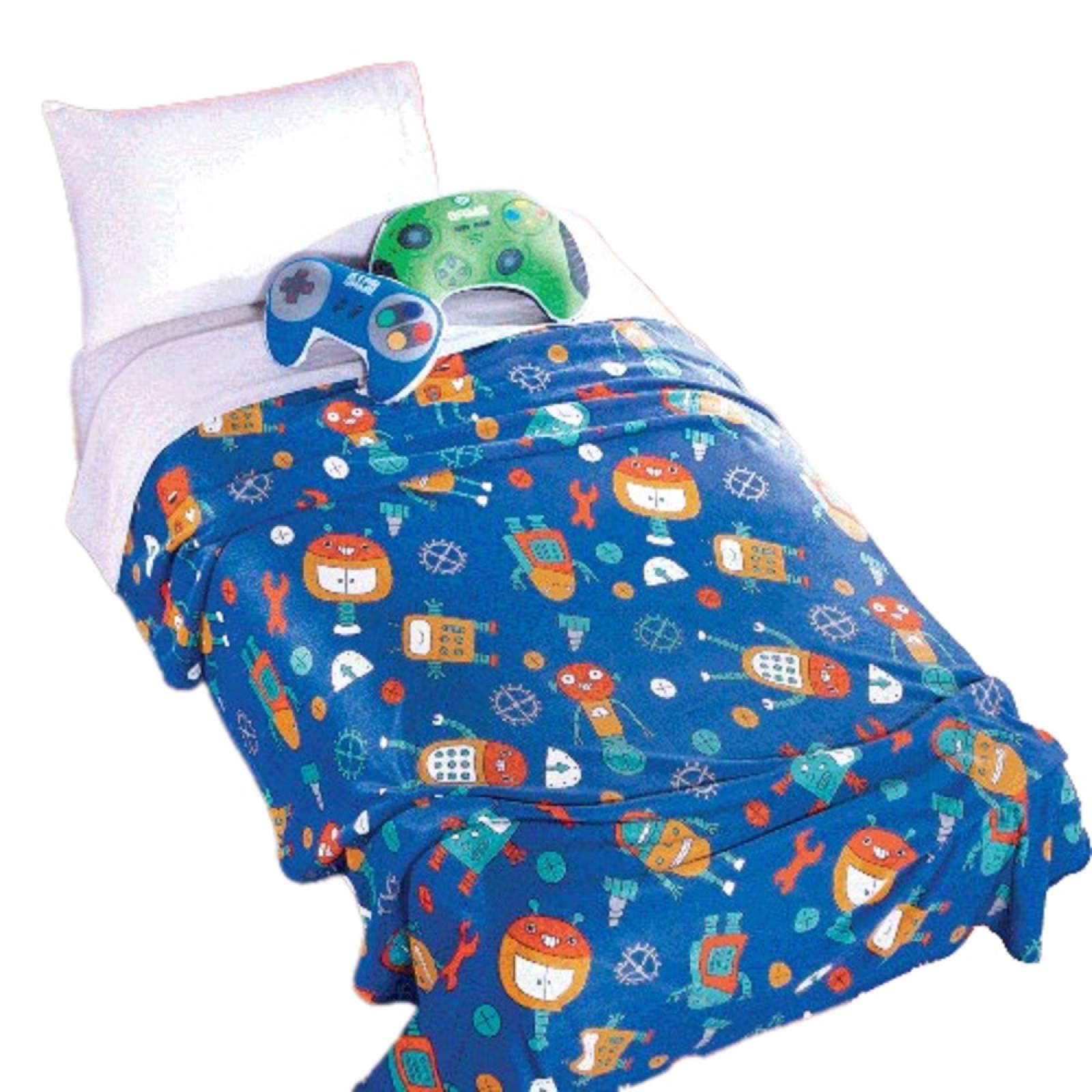 Cobertor Individual Ultrasuave Robots Colchas Concord