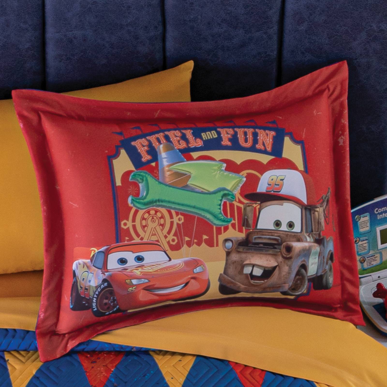 Funda Decorativa McQueen Cars Estándar Colchas Concord