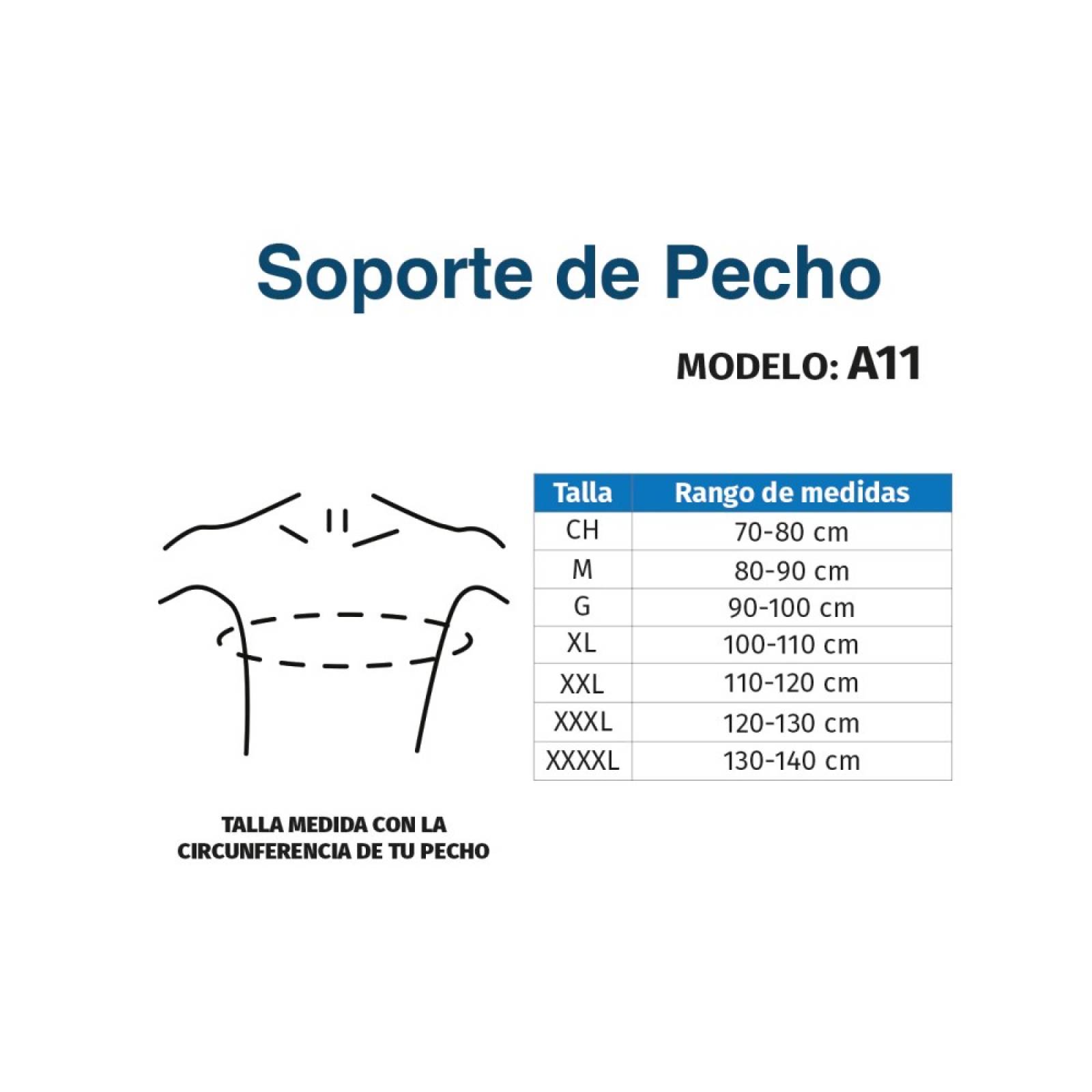 Soporte Pecho Férula Faja Estabilizador Esternón A11 Tynor
