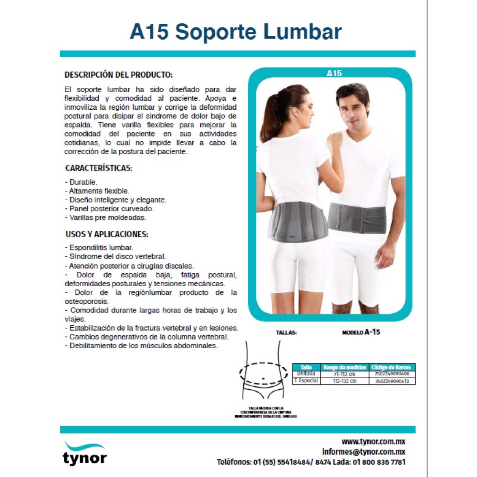 Soporte Lumbar Postural