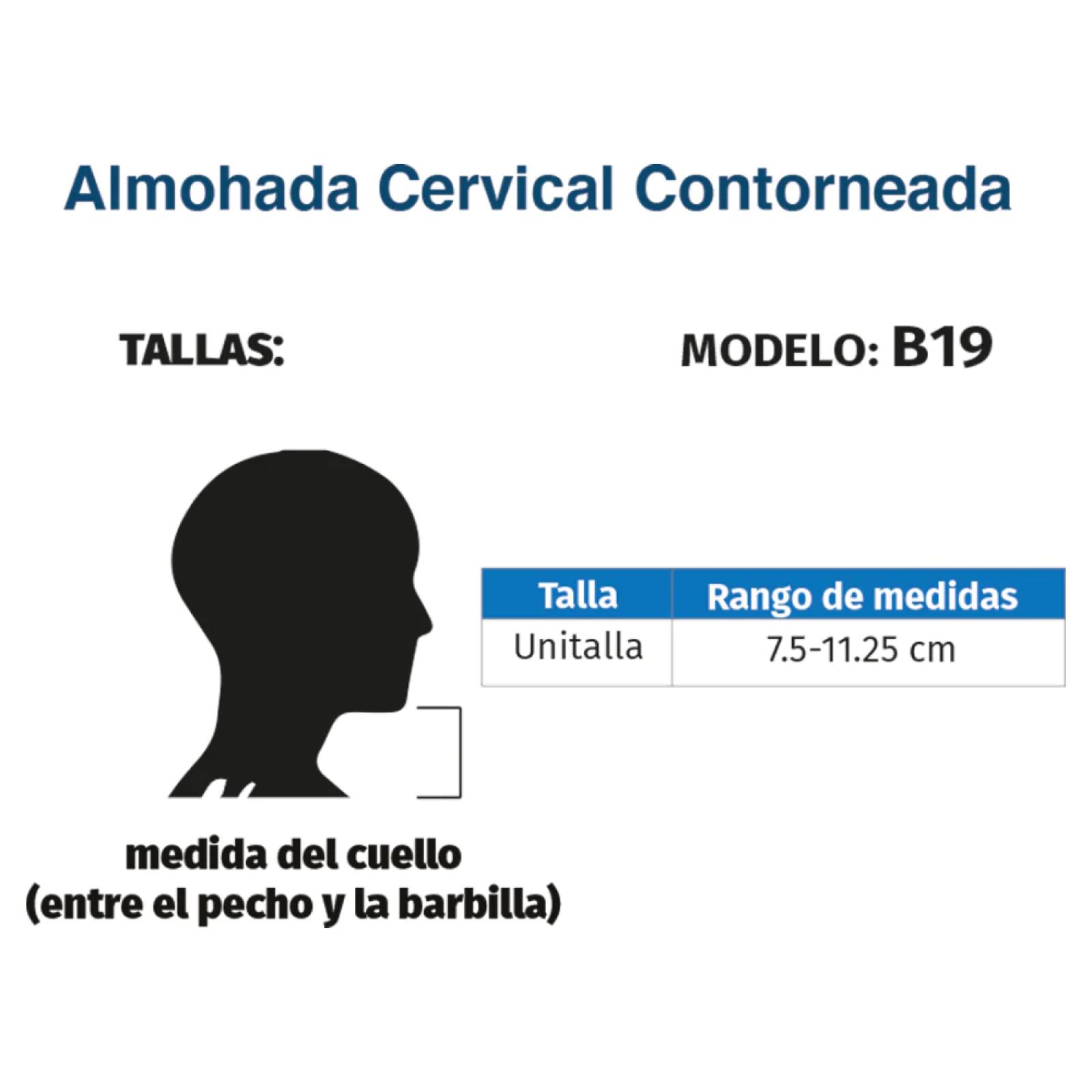 Almohada Ortopédica Cervical Contorneada B19 Tynor