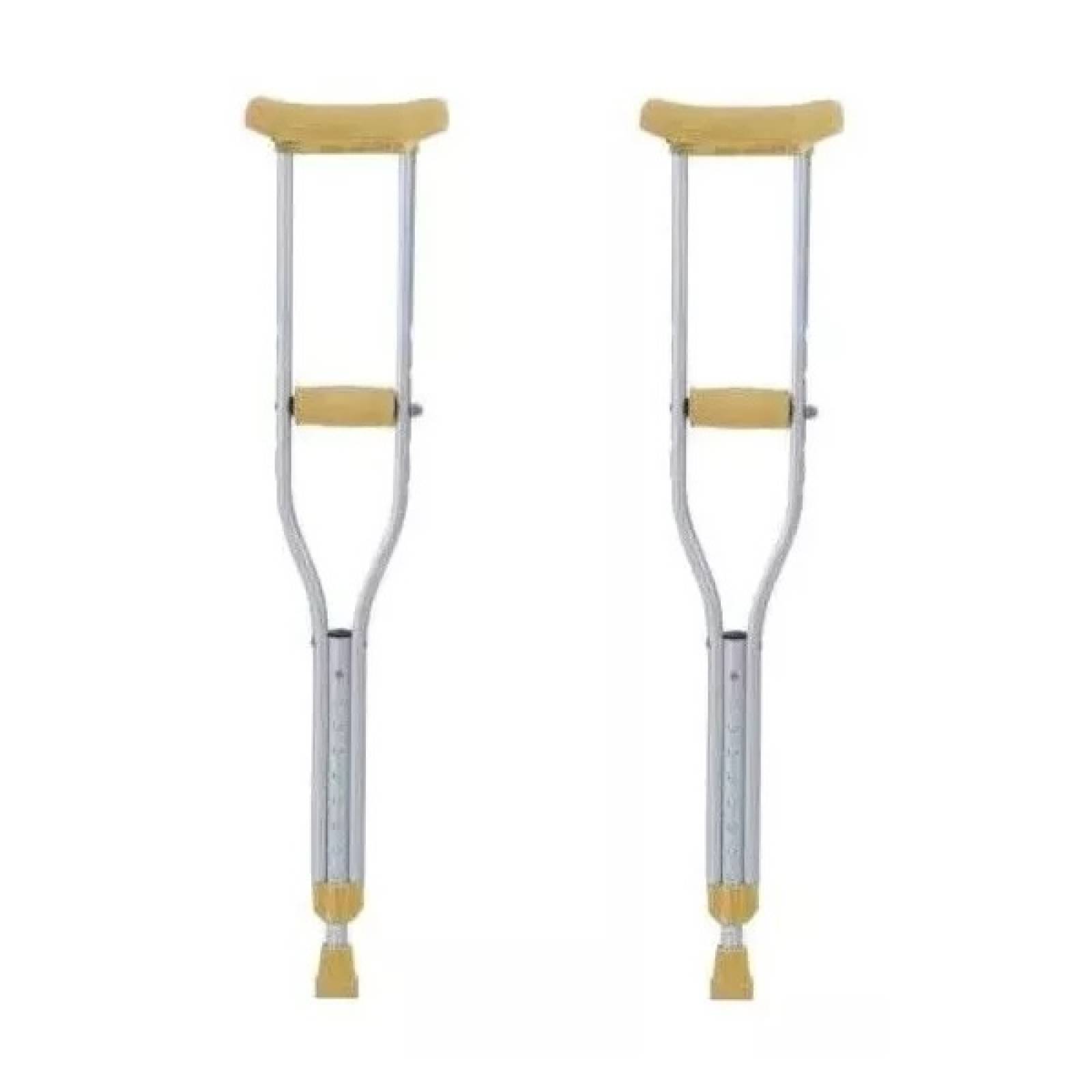 2 Muletas Infantil Mobicare Altura Ajustable Ecl06xs