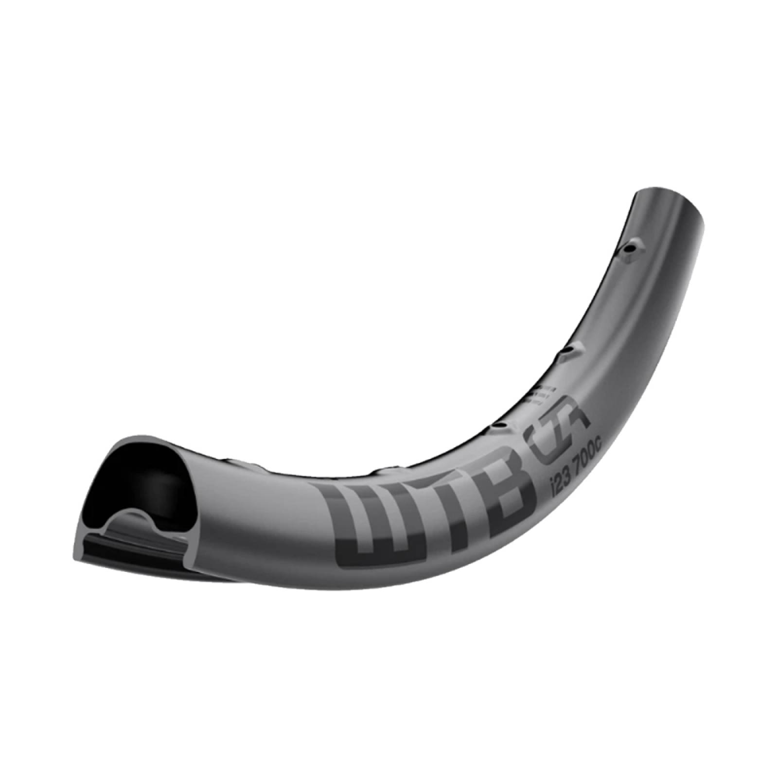 Rin 700C/29" CZR I23 TCS 2.0 24B Gravel/MTB Carbón Negro WTB