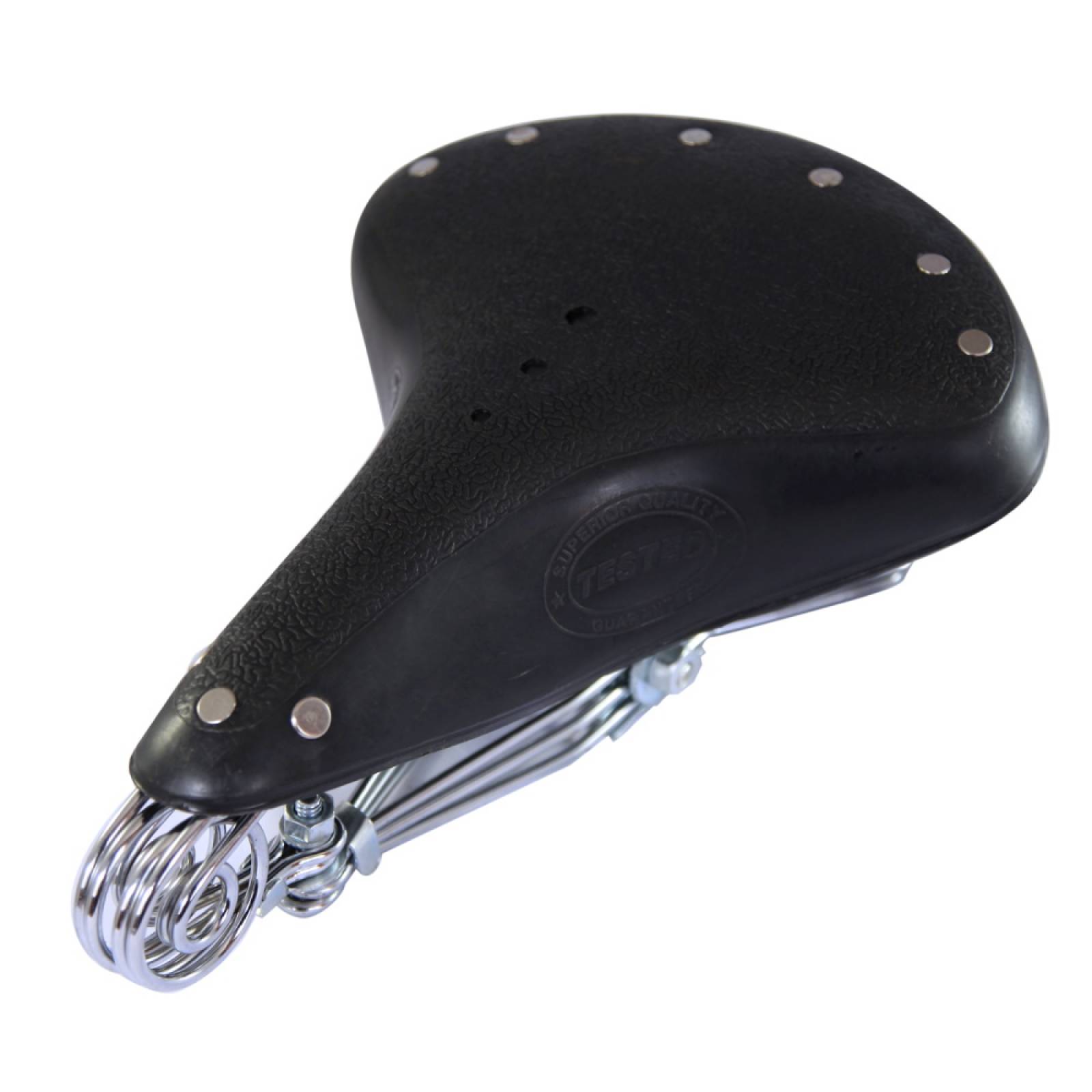 Asiento Bicicleta Turismo Negro Con Broche 90/3 BENOTTO