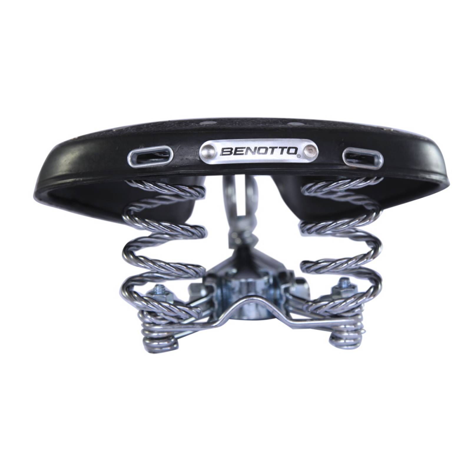 Asiento Bicicleta Turismo Negro Con Broche 90/3 BENOTTO