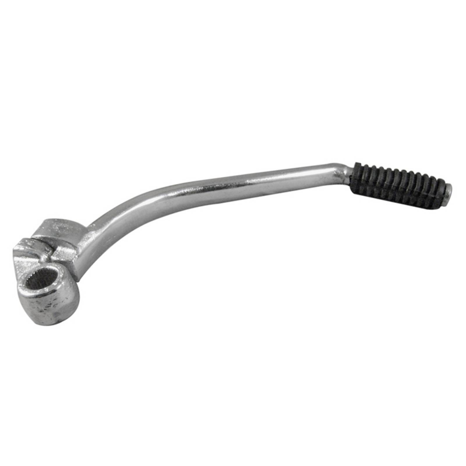 Pedal Moto Arranque Acero Cromado Color:Plata YBR-125 OMOTO