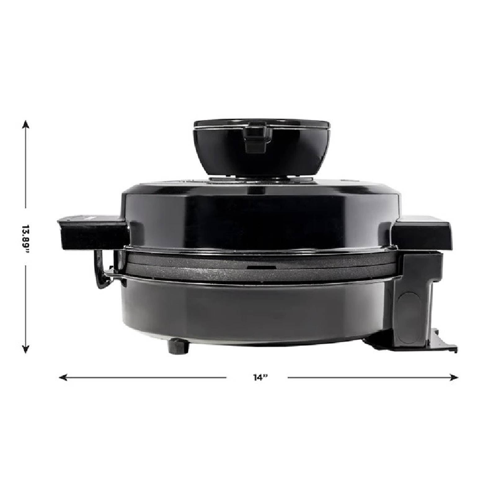 Waflera Forma Volcan Antiadherente RJ04-4RV CHEFMAN.
