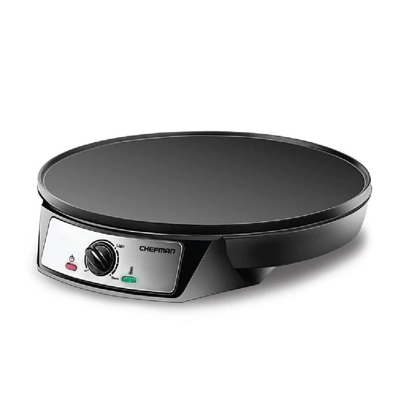 Crepera Antiadherente 12 Pulgadas Negro RJ33-C-MX CHEFMAN.