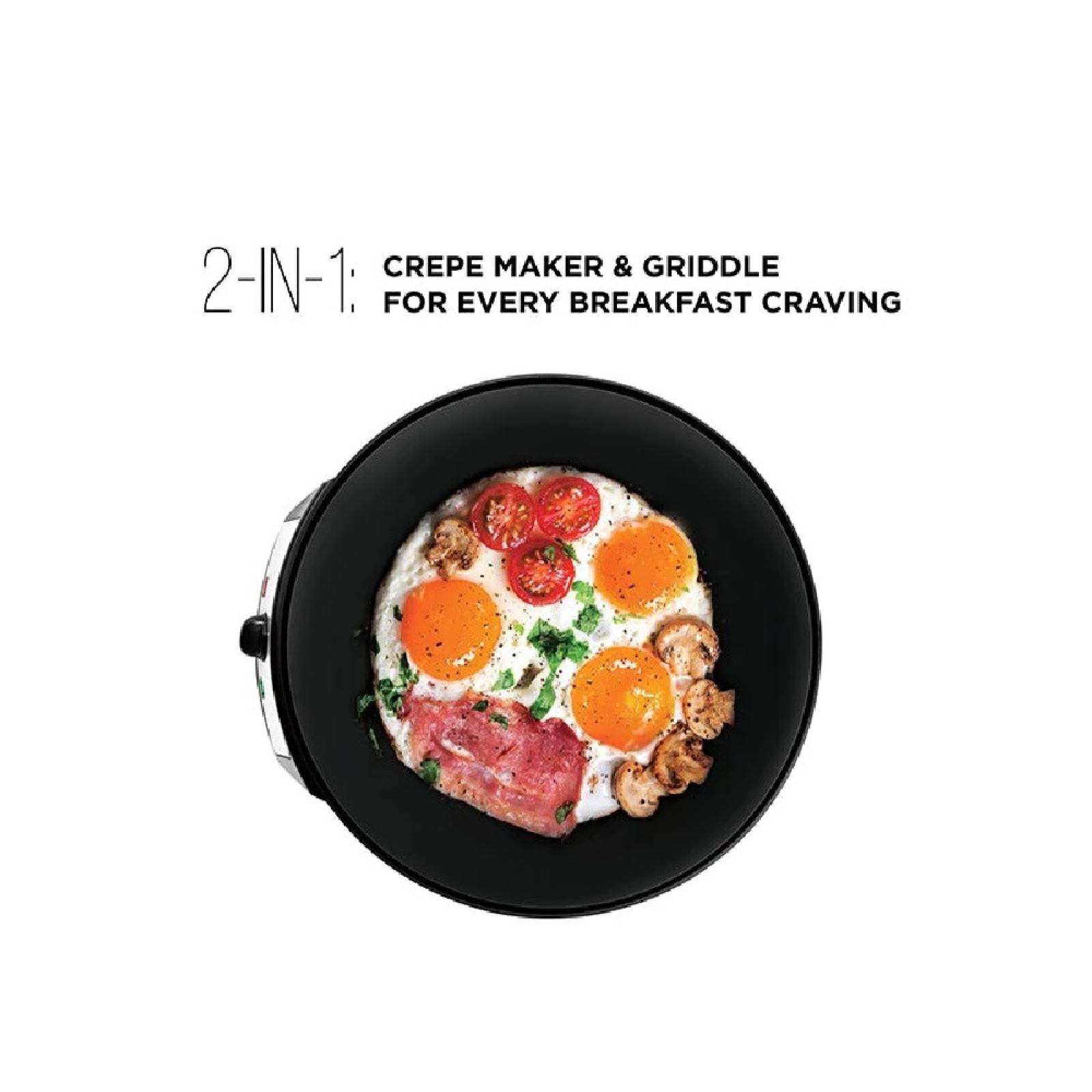 Crepera Antiadherente 12 Pulgadas Negro RJ33-C-MX CHEFMAN.