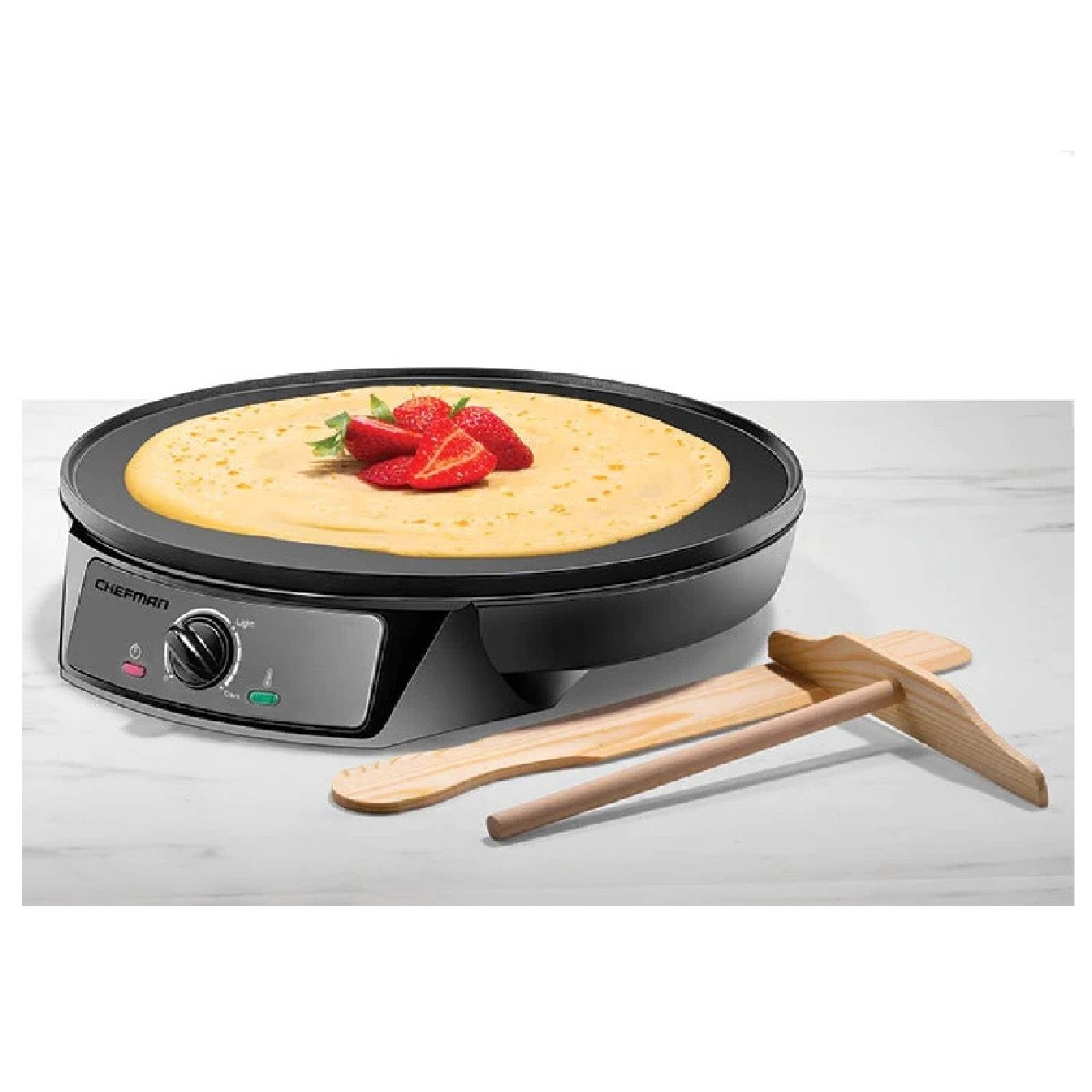 Crepera Antiadherente 12 Pulgadas Negro RJ33-C-MX CHEFMAN.