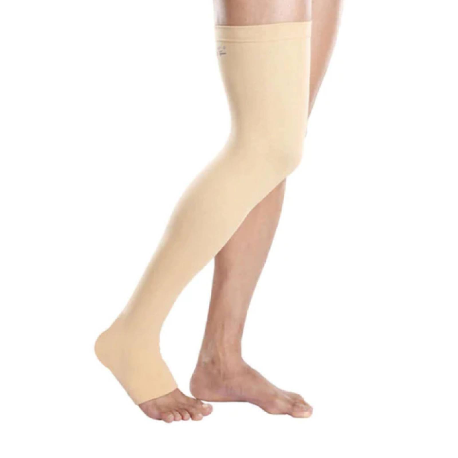 Media Normal Compresión Medio Muslo C/ Pie Abierto Par Tynor