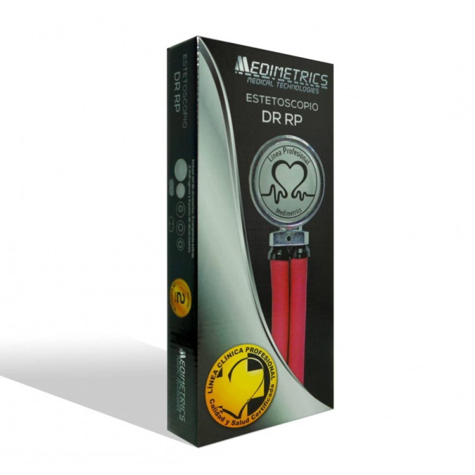 Estetoscopio DR RP Doble Diafragma Negro Ninja Medimetrics