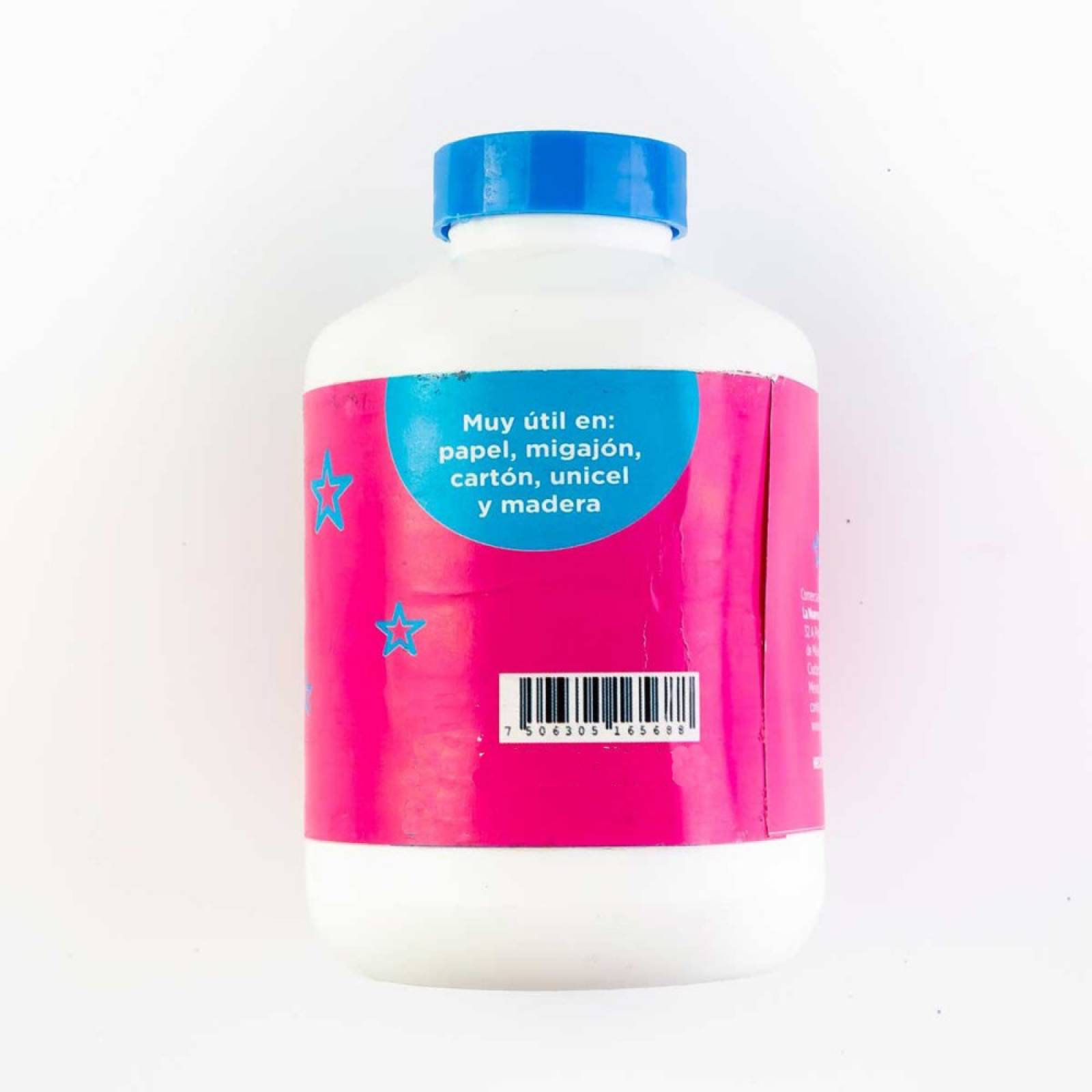 Pegamento Escolar Blanco Liquido 500 Gramos Selanusa