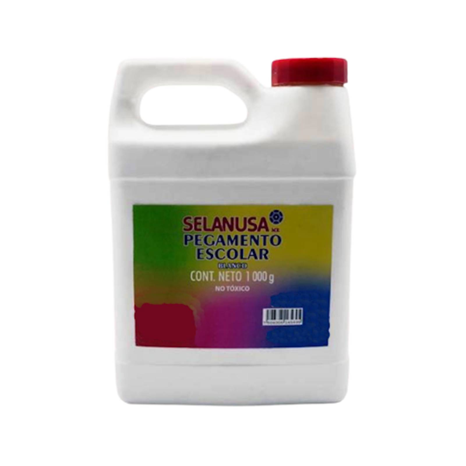 Pegamento Escolar Blanco Liquido Muy Útil 1 Kilo Selanusa