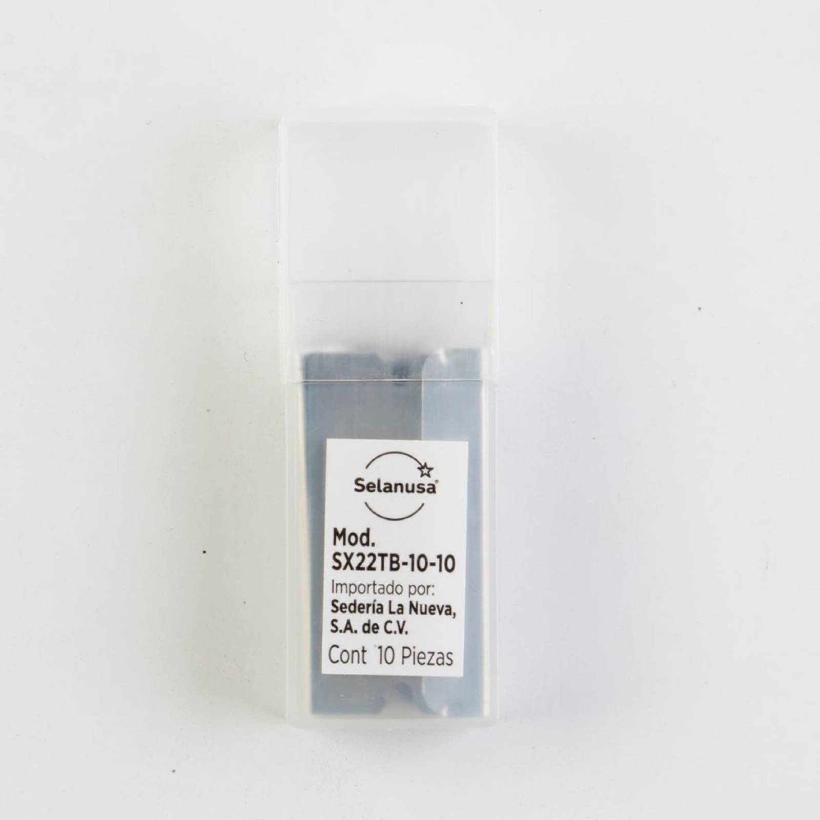 Navaja Costilla C/Filo Plateado 100 Piezas Selanusa