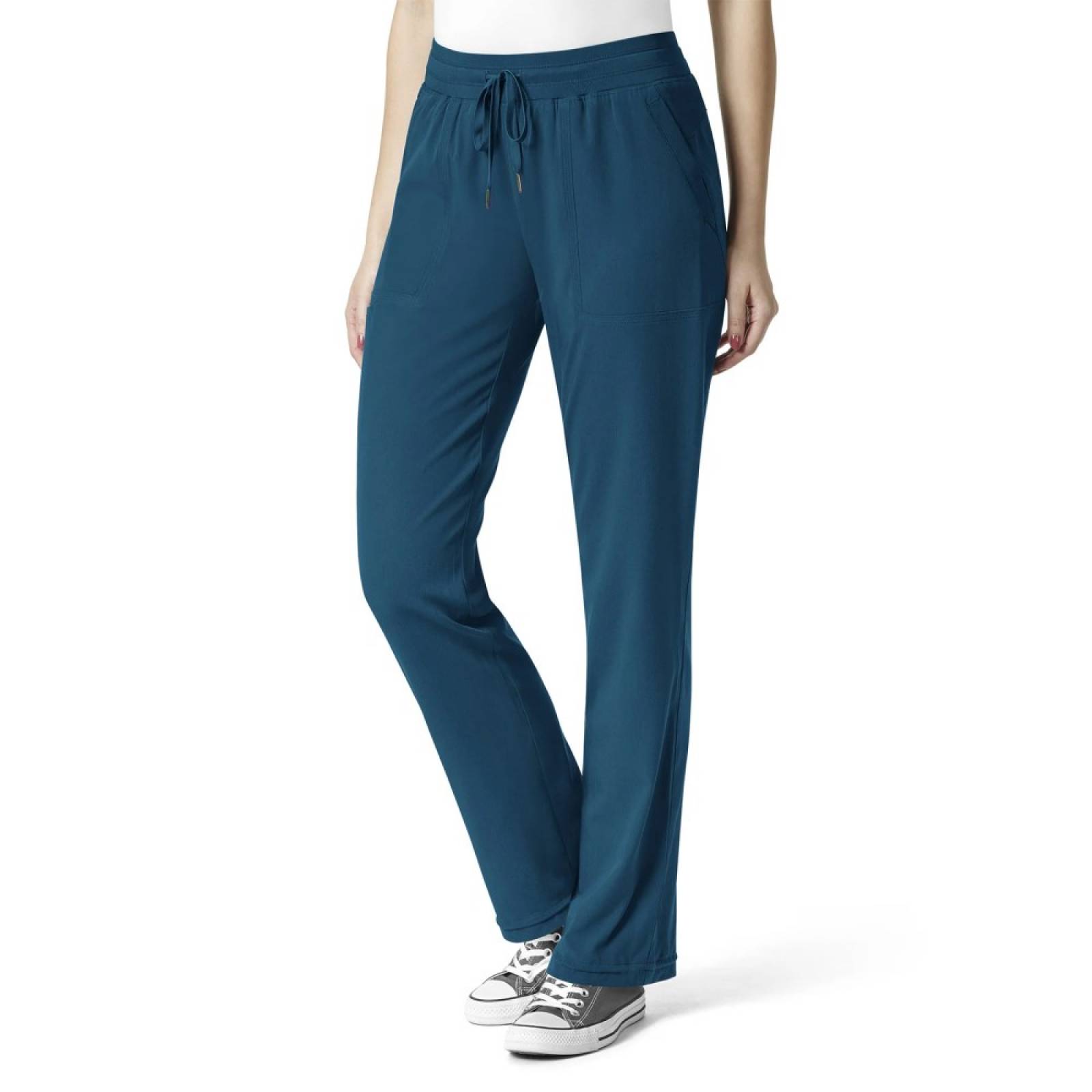 Pantalón Jogger Cargo P/Mujer Tela Ligera P/ Uniformes WonderWink