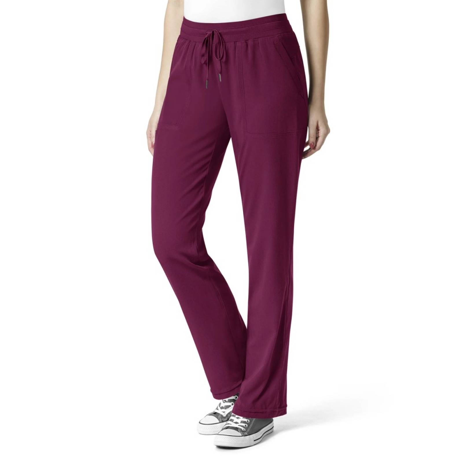 Pantalón Jogger Cargo P/Mujer Tela Ligera P/ Uniformes WonderWink