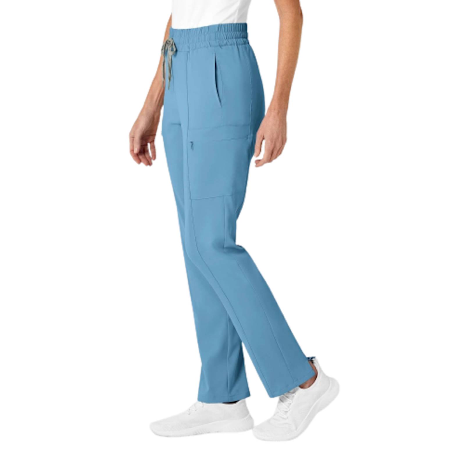 Pantalón Cargo Cintura Alta Mujer 5334 Bahía Azul WonderWink