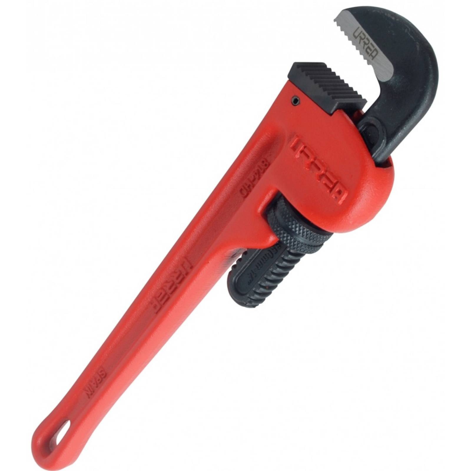 Llave Stillson Hierro Maleable 8" Uso Pesado Rojo Urrea