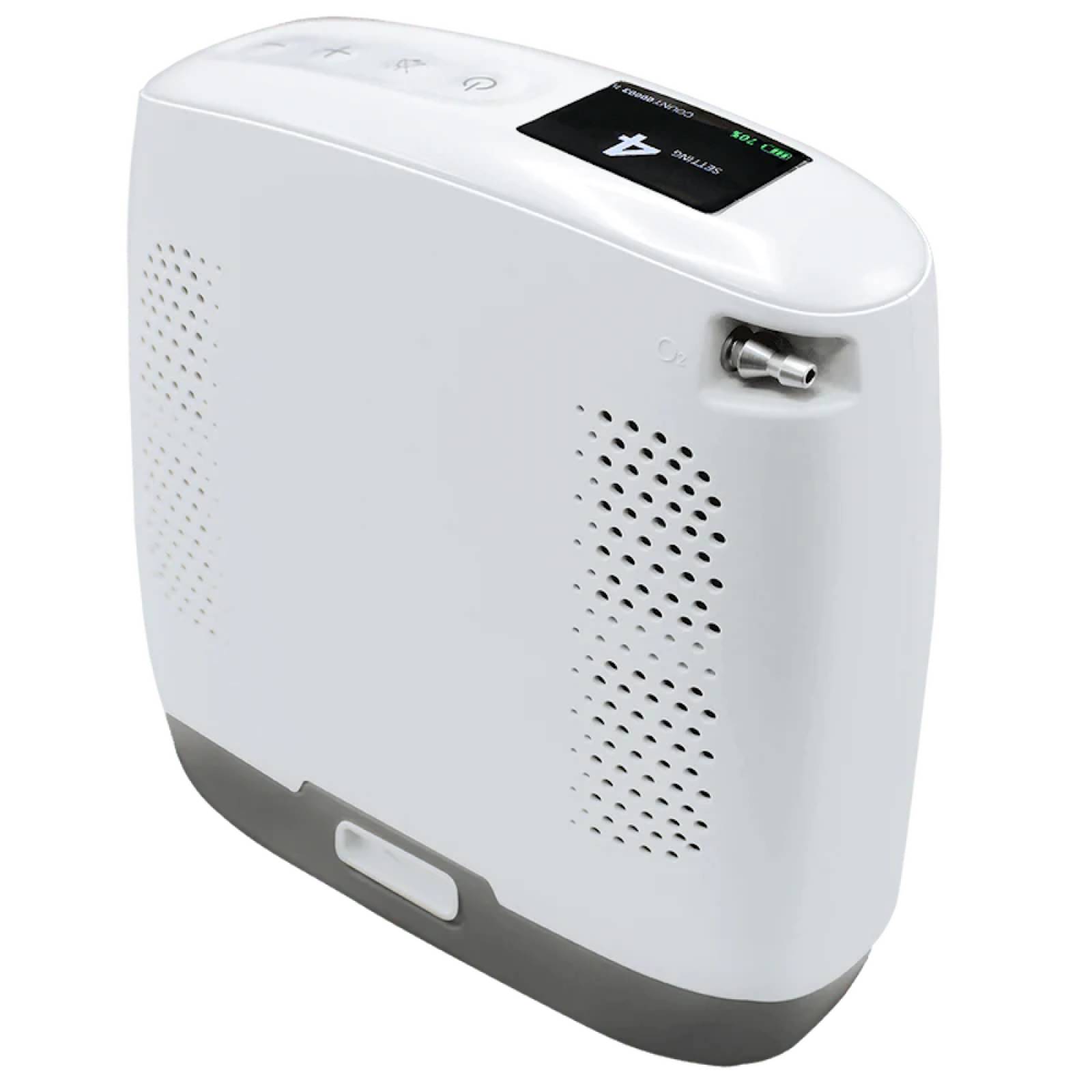 Concentrador Oxígeno Portátil 3.5L/min Recargable Yuwell