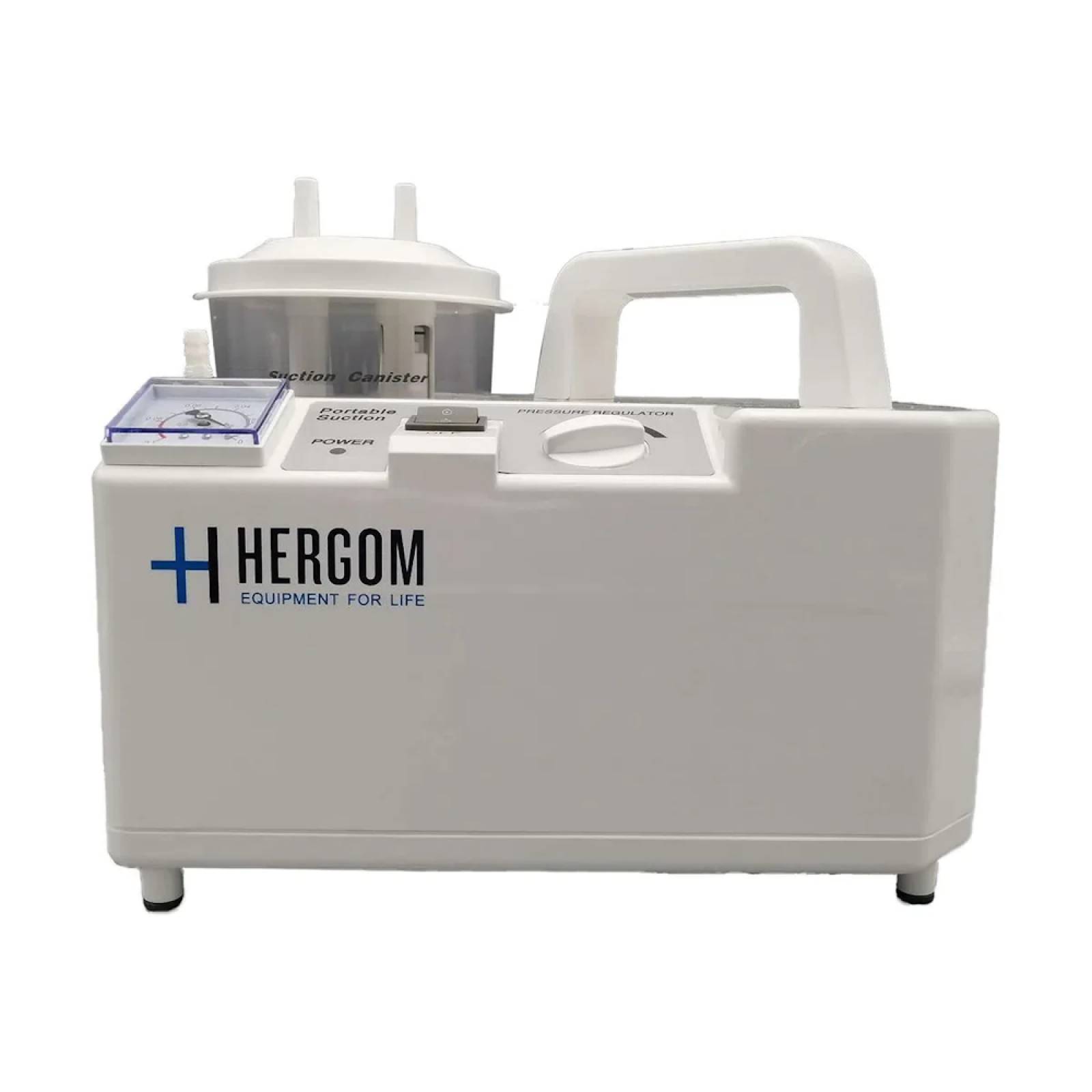 Aspirador Portátil Flemas Secreciones Recargable 7E-D Hergom