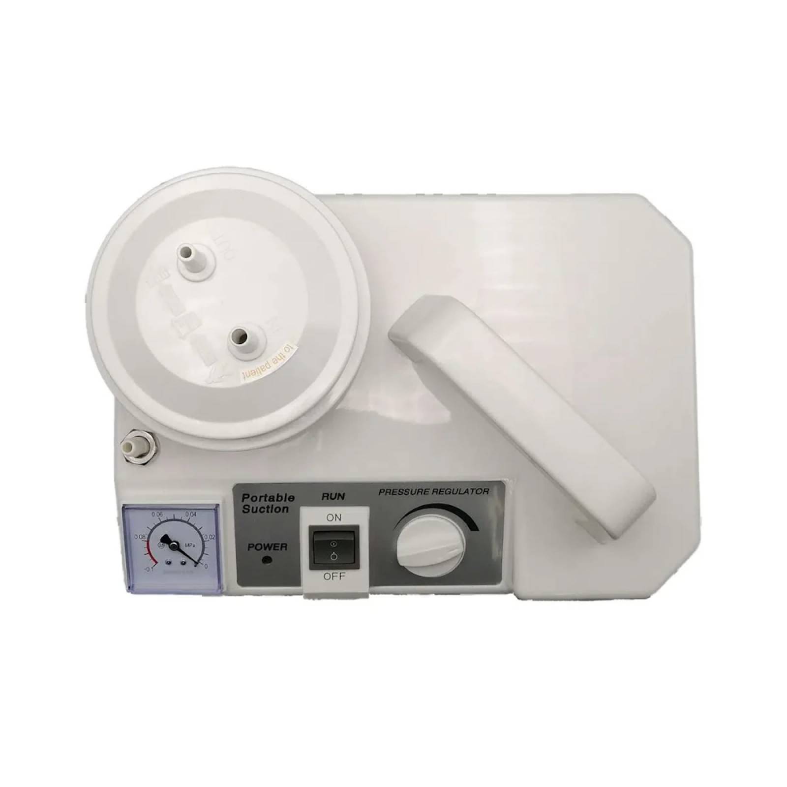 Aspirador Portátil Flemas Secreciones Recargable 7E-D Hergom