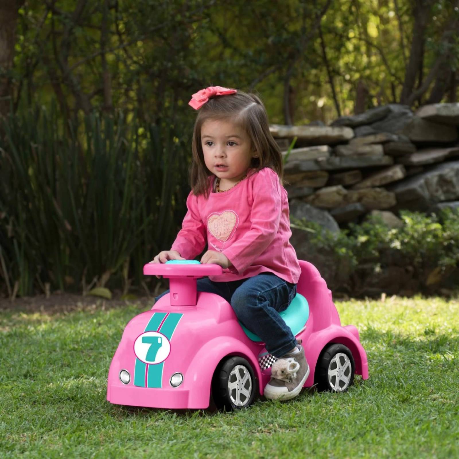 Carrito Juguete Montable Turbo Girl Rosa C/ Almacén Prinsel